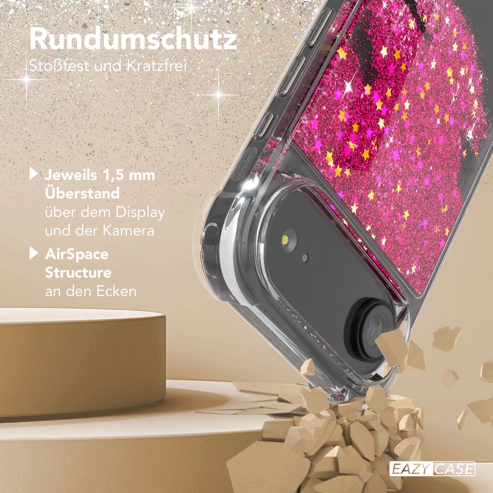 iPhone Air Glitzerhülle