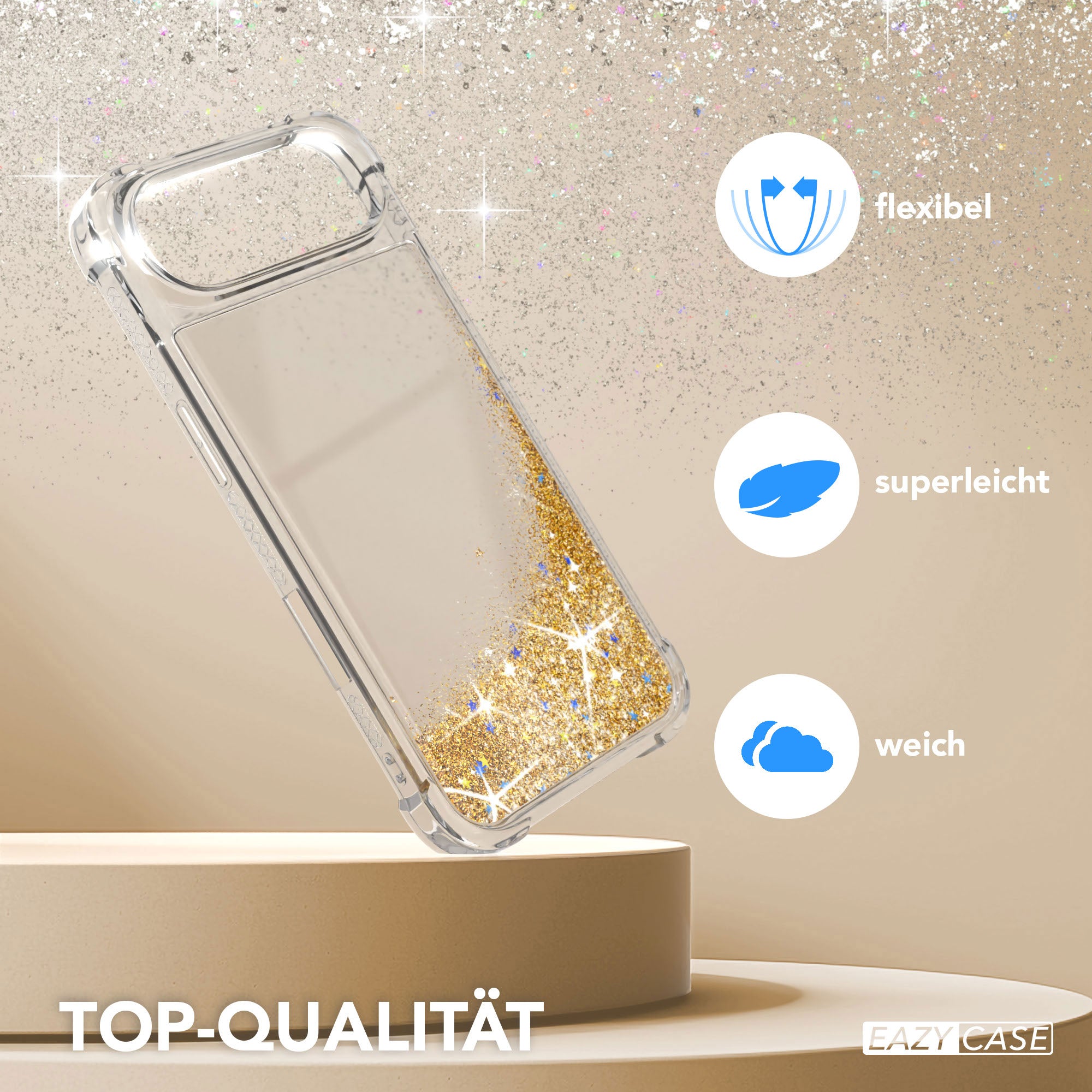 iPhone Air Glitzerhülle