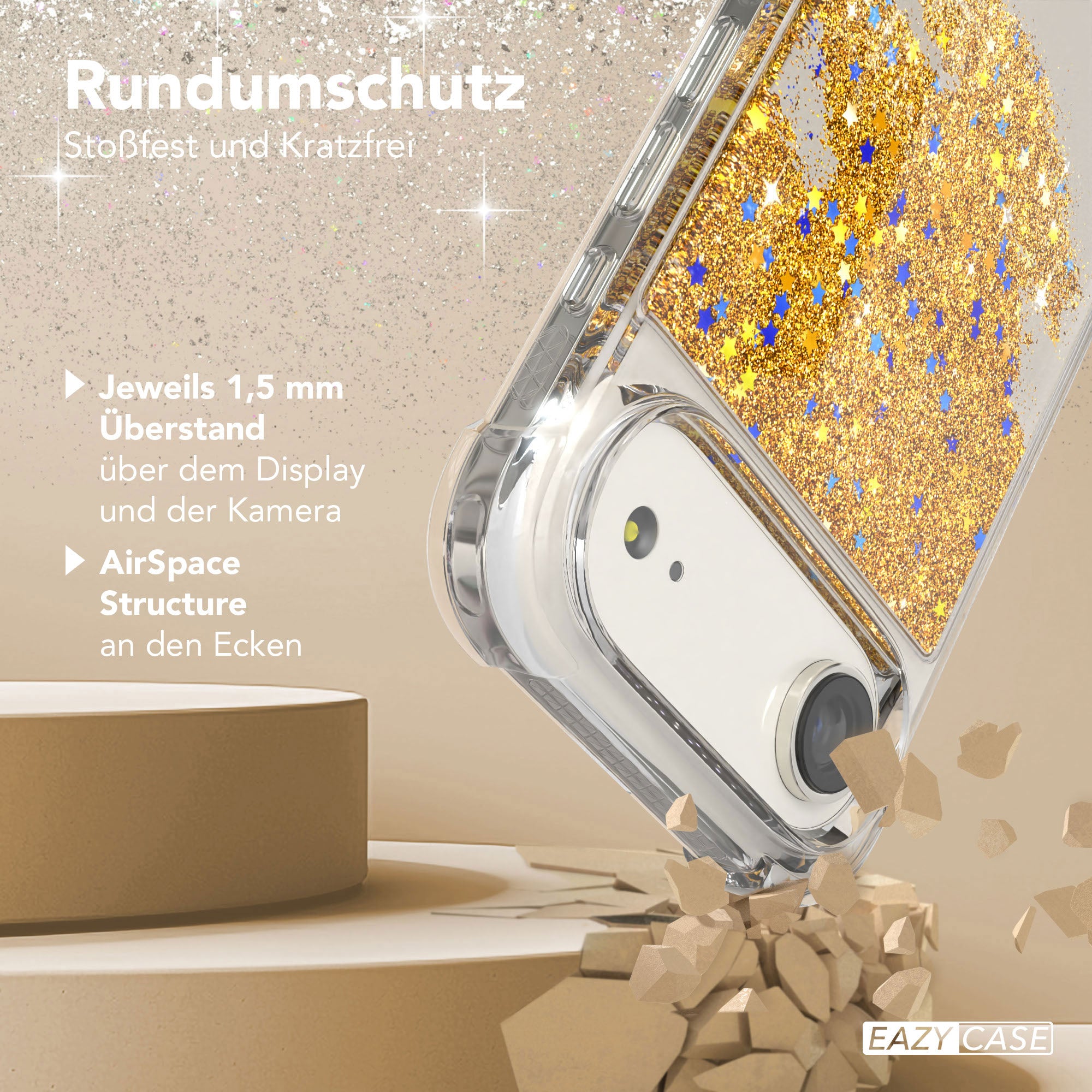 iPhone Air Glitzerhülle