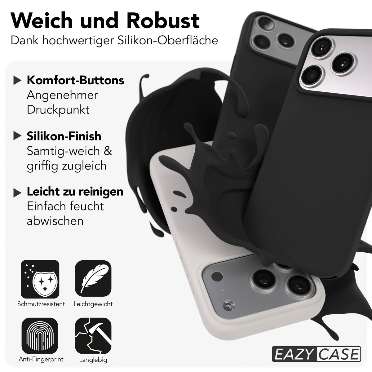 iPhone 17 Pro Premium Silikonhülle