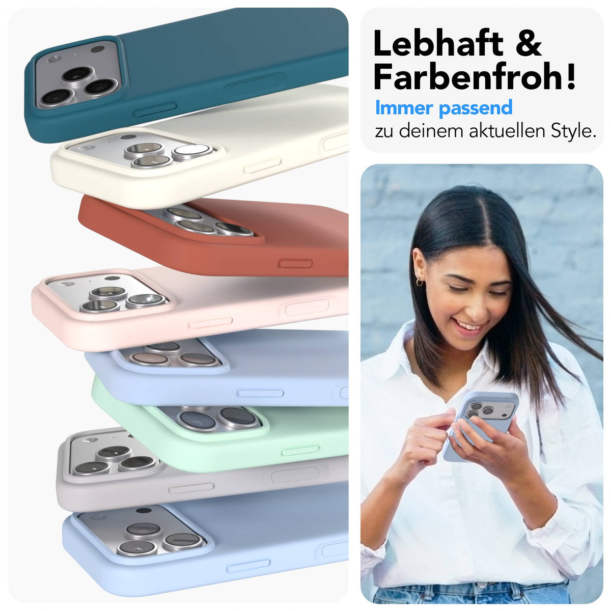iPhone 17 Pro Premium Silikonhülle