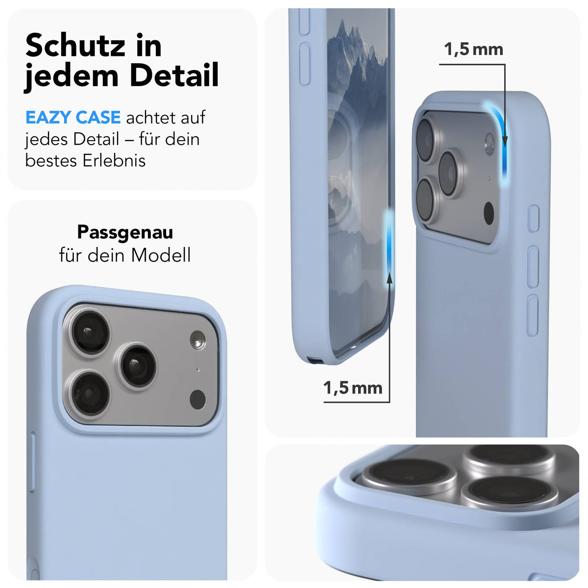 iPhone 17 Pro Premium Silikonhülle
