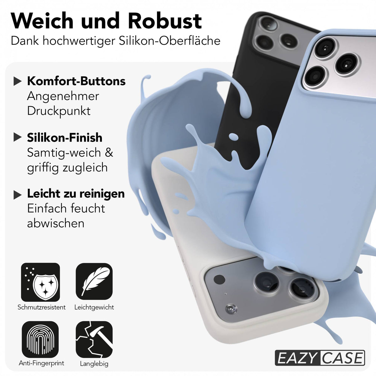 iPhone 17 Pro Premium Silikonhülle