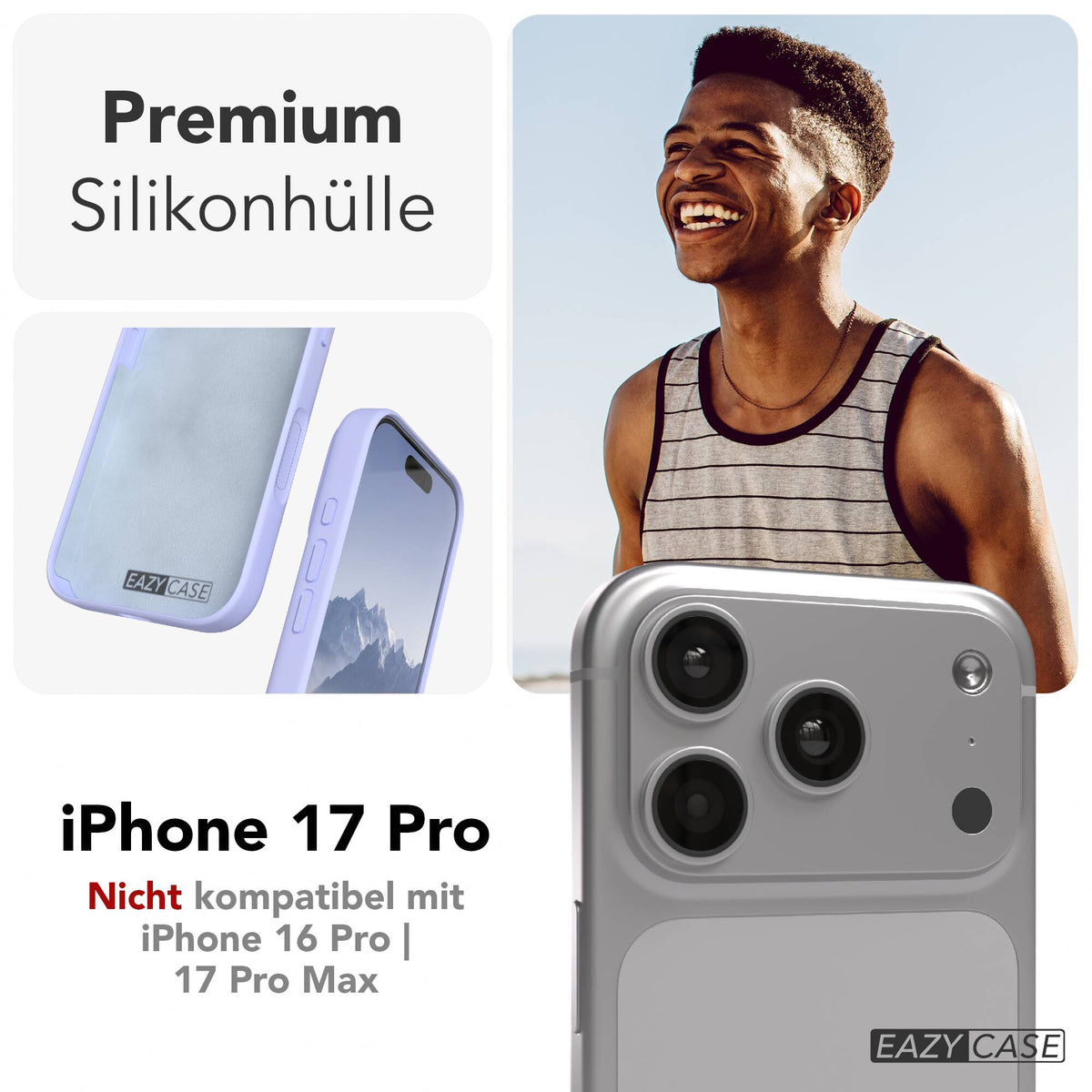 iPhone 17 Pro Premium Silikonhülle