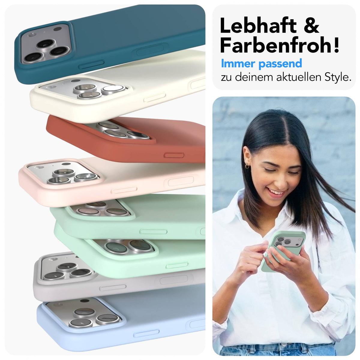 iPhone 17 Pro Premium Silikonhülle