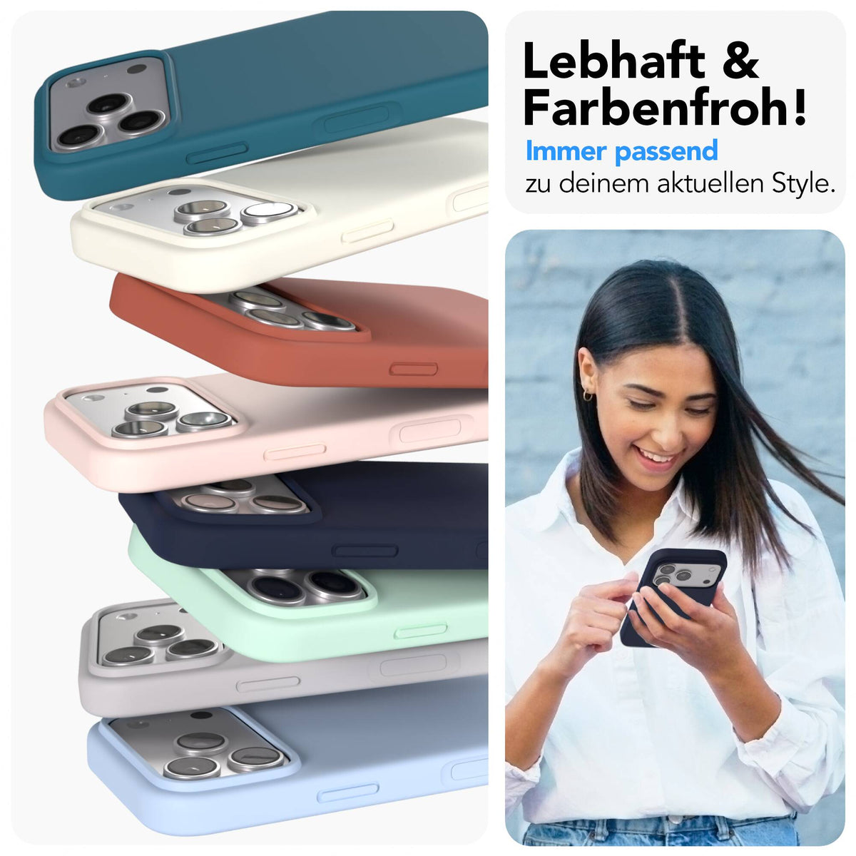 iPhone 17 Pro Premium Silikonhülle