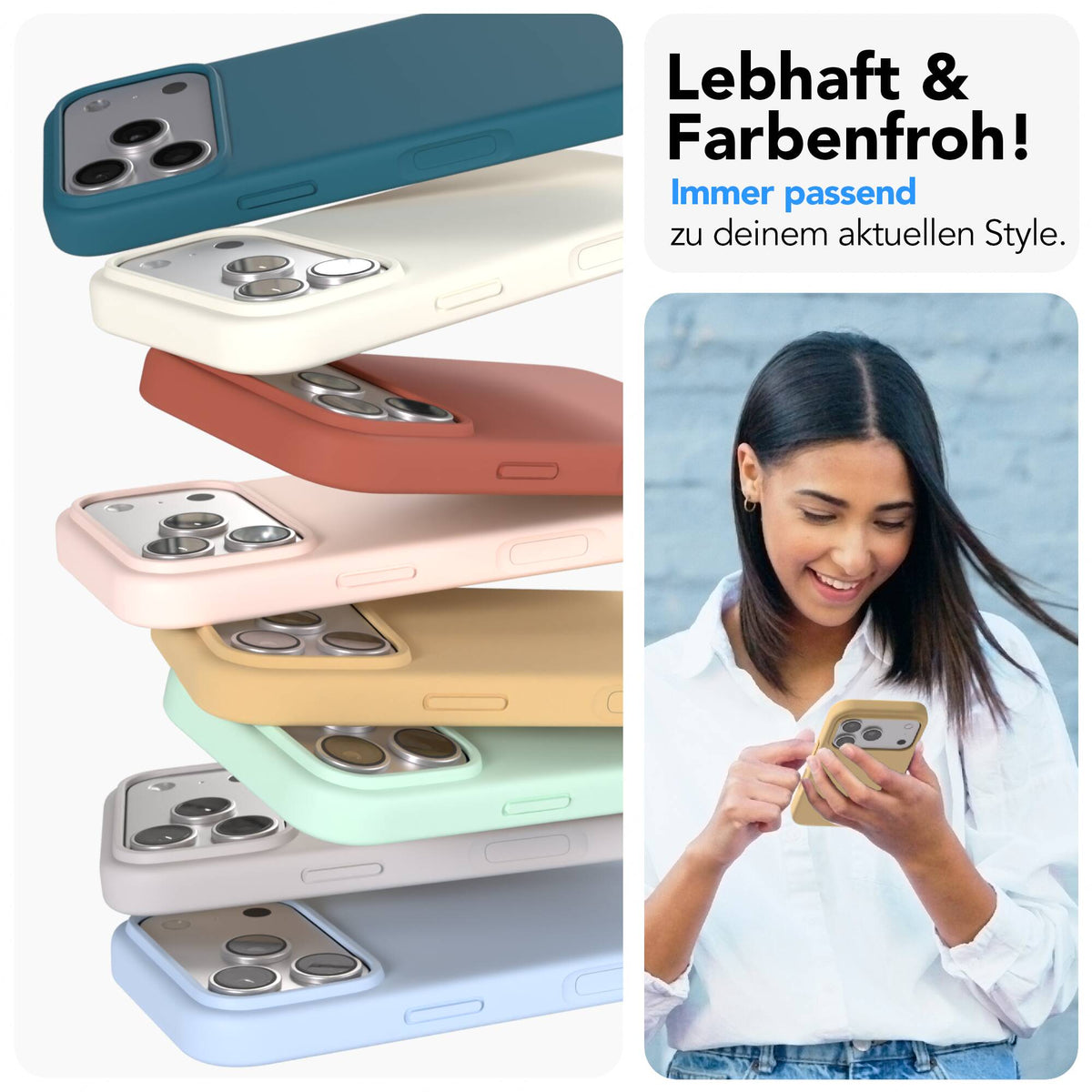 iPhone 17 Pro Premium Silikonhülle