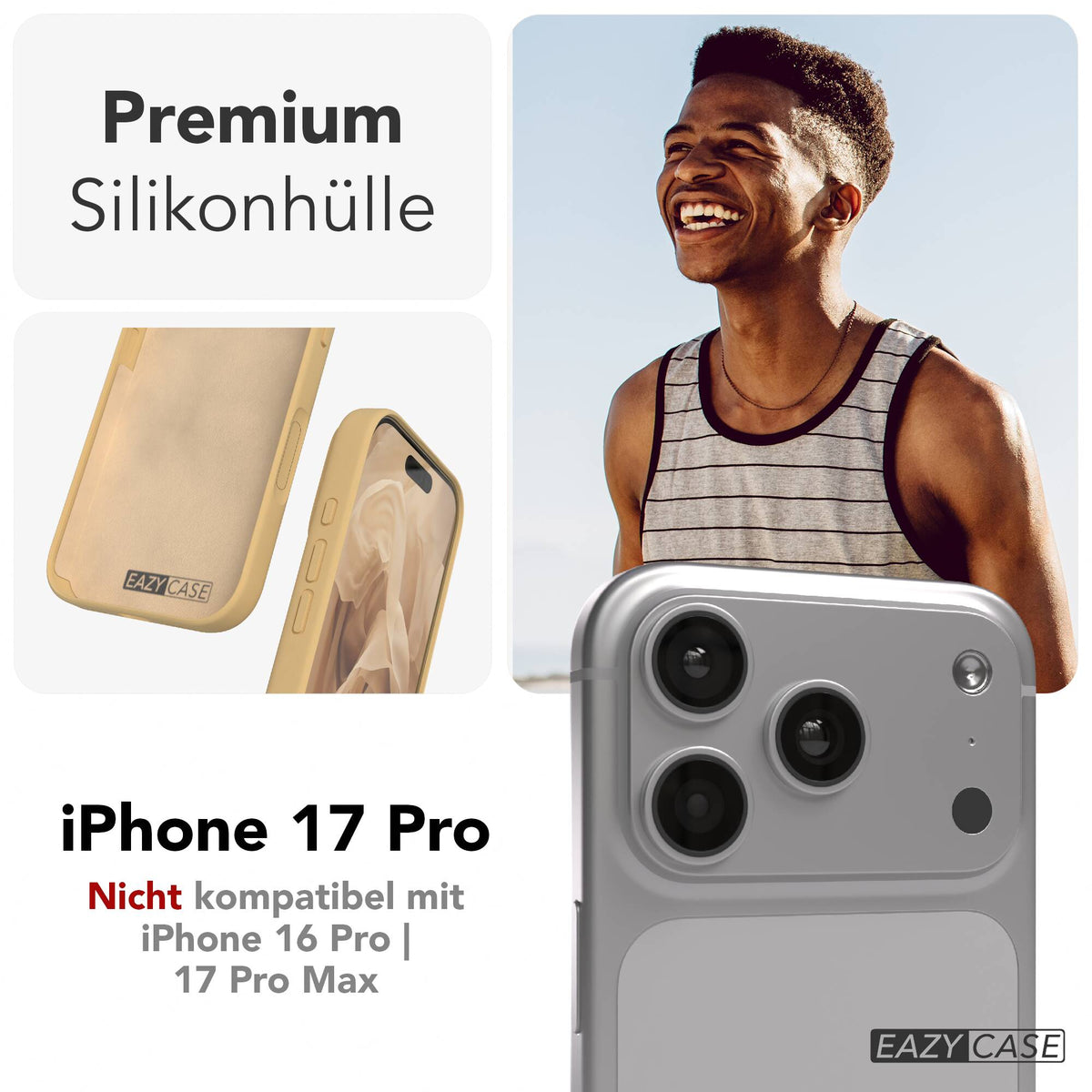 iPhone 17 Pro Premium Silikonhülle
