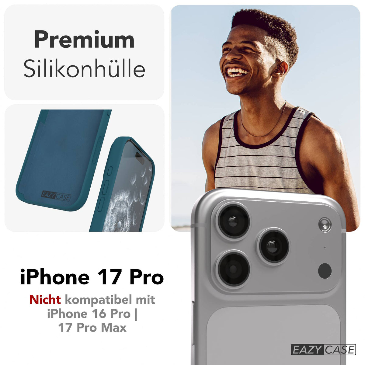 iPhone 17 Pro Premium Silikonhülle