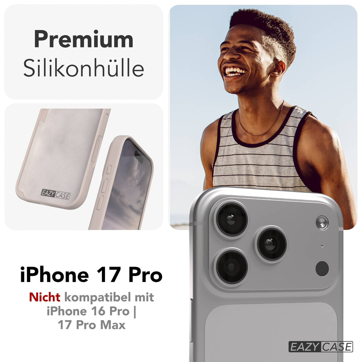 iPhone 17 Pro Premium Silikonhülle