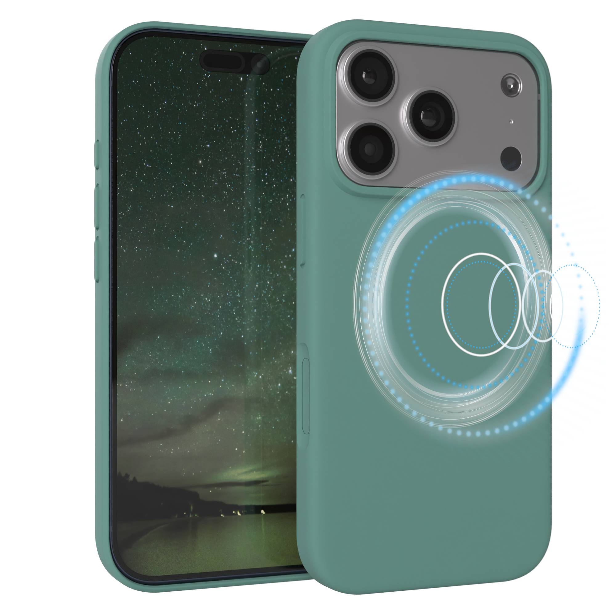iPhone 17 Pro MagSafe Silikonhülle mit Kameraschutz von EAZY CASE