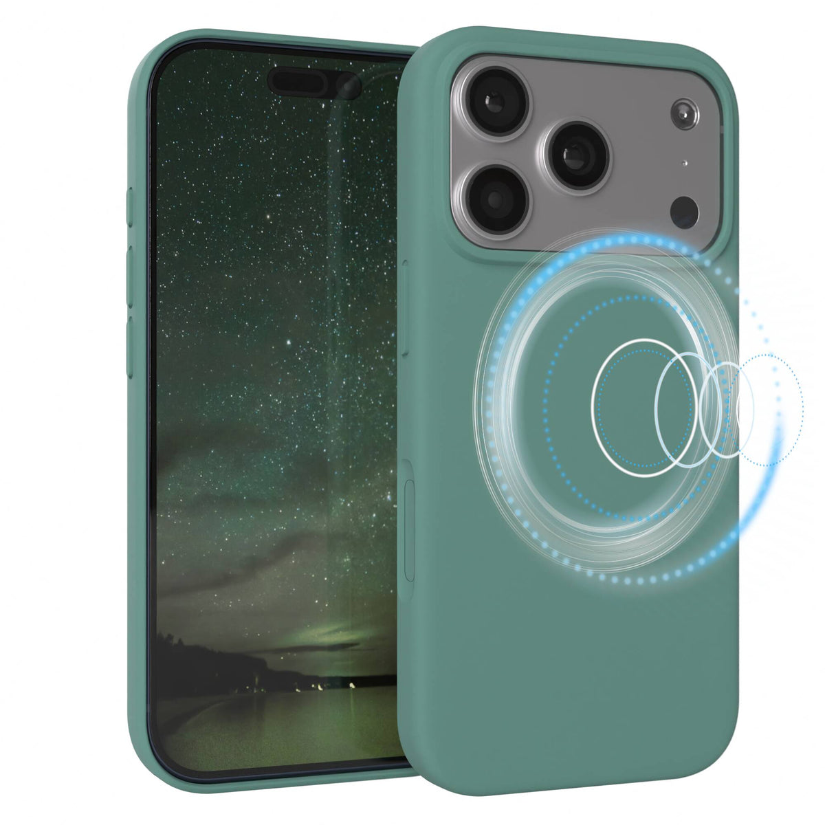 iPhone 17 Pro premium Silikonhülle mit MagSafe