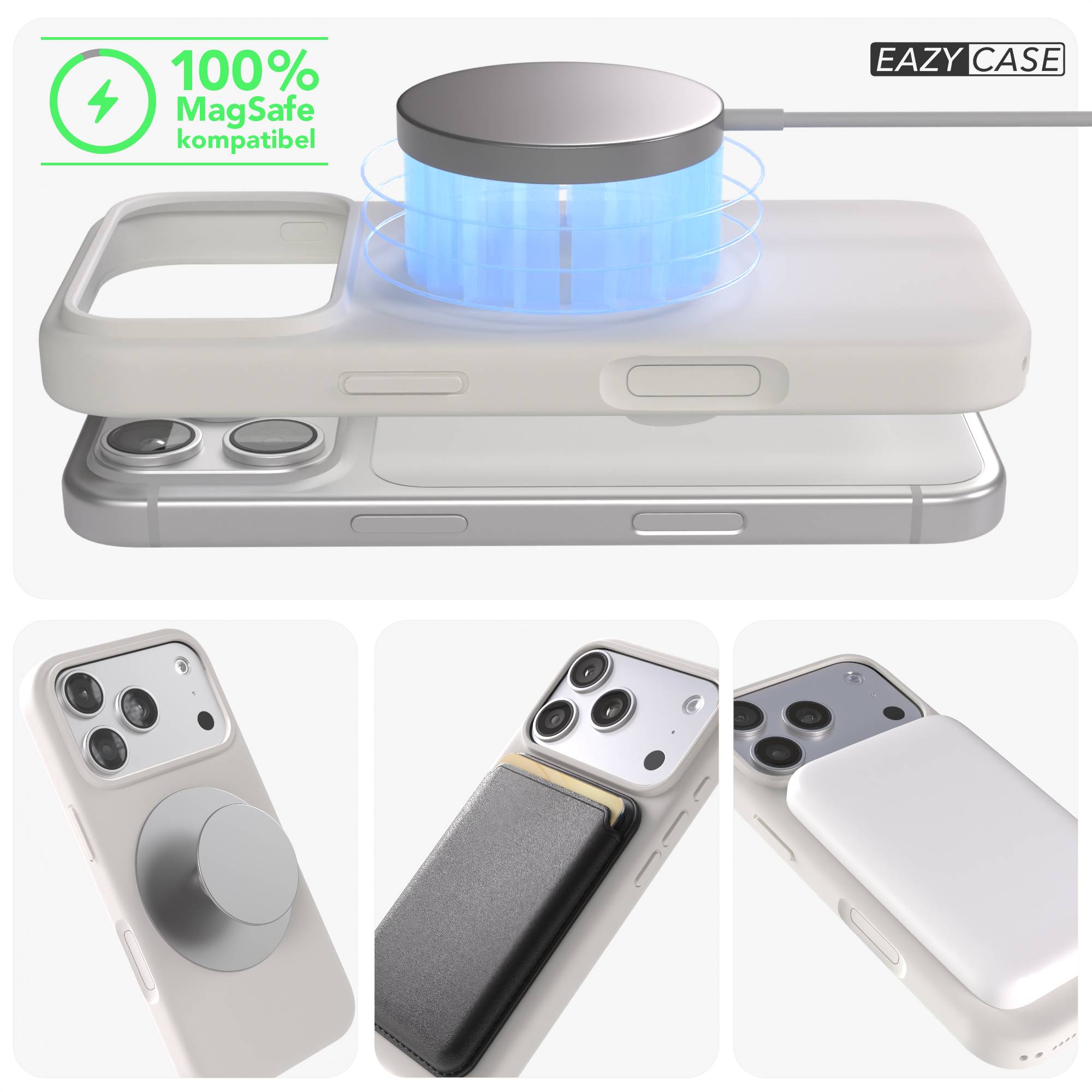 iPhone 17 Pro MagSafe Silikonhülle mit Kameraschutz von EAZY CASE