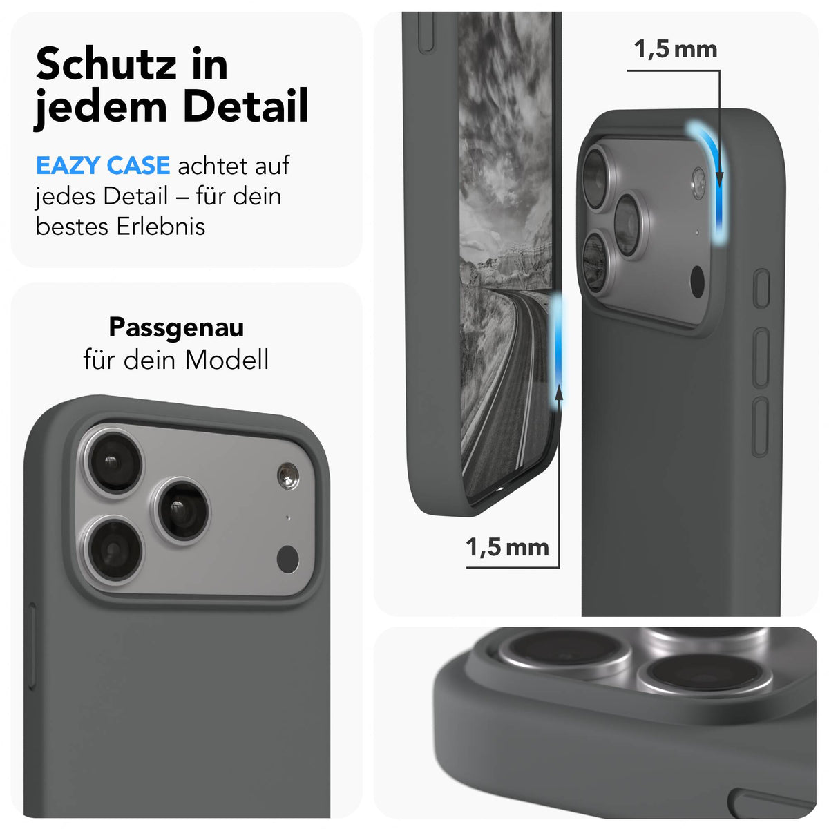 iPhone 17 Pro Max Premium Silikonhülle