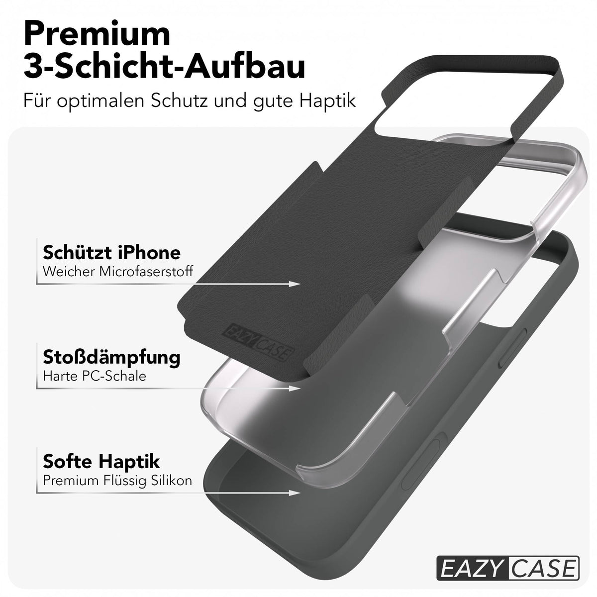 iPhone 17 Pro Max Premium Silikonhülle