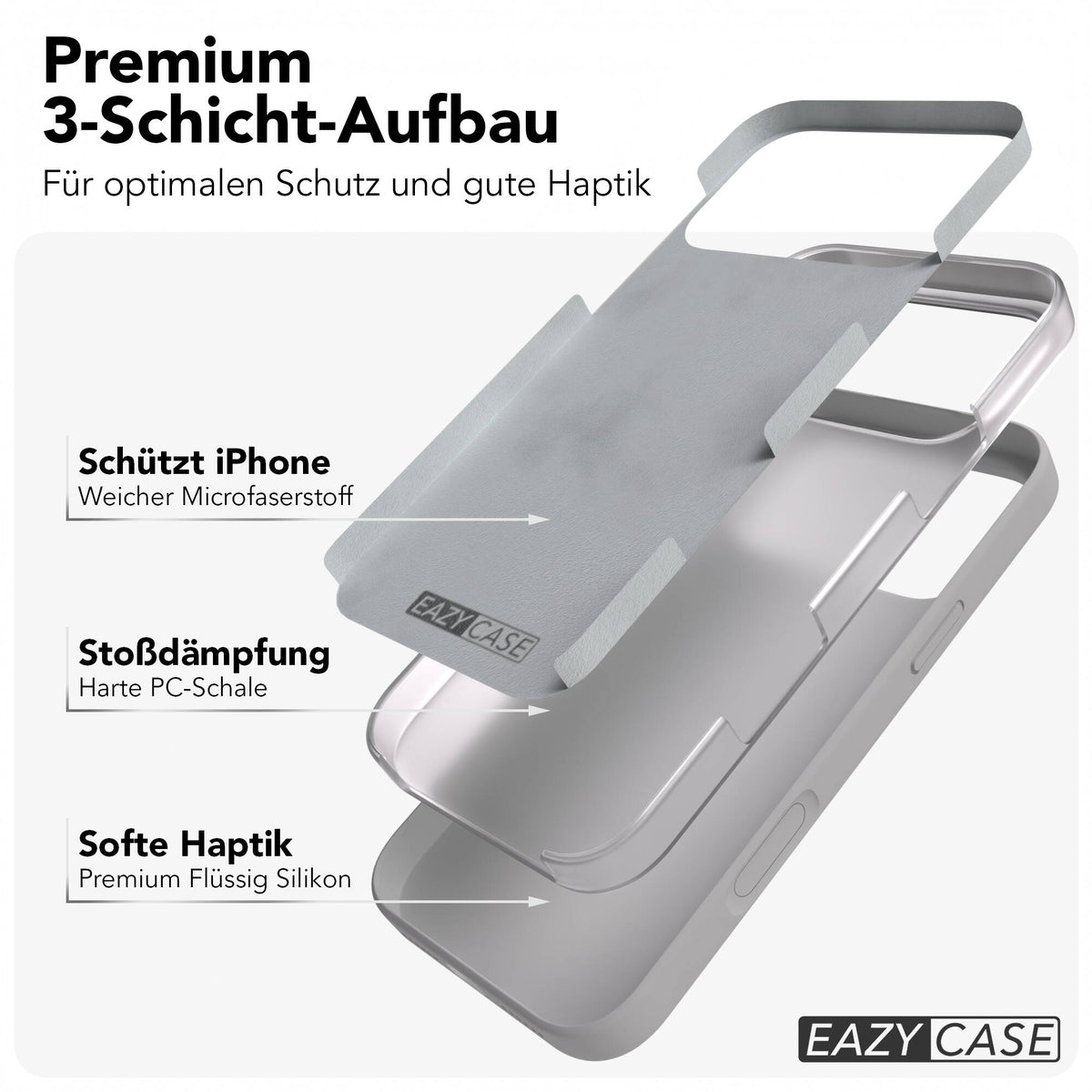 iPhone 17 Pro Max Premium Silikonhülle