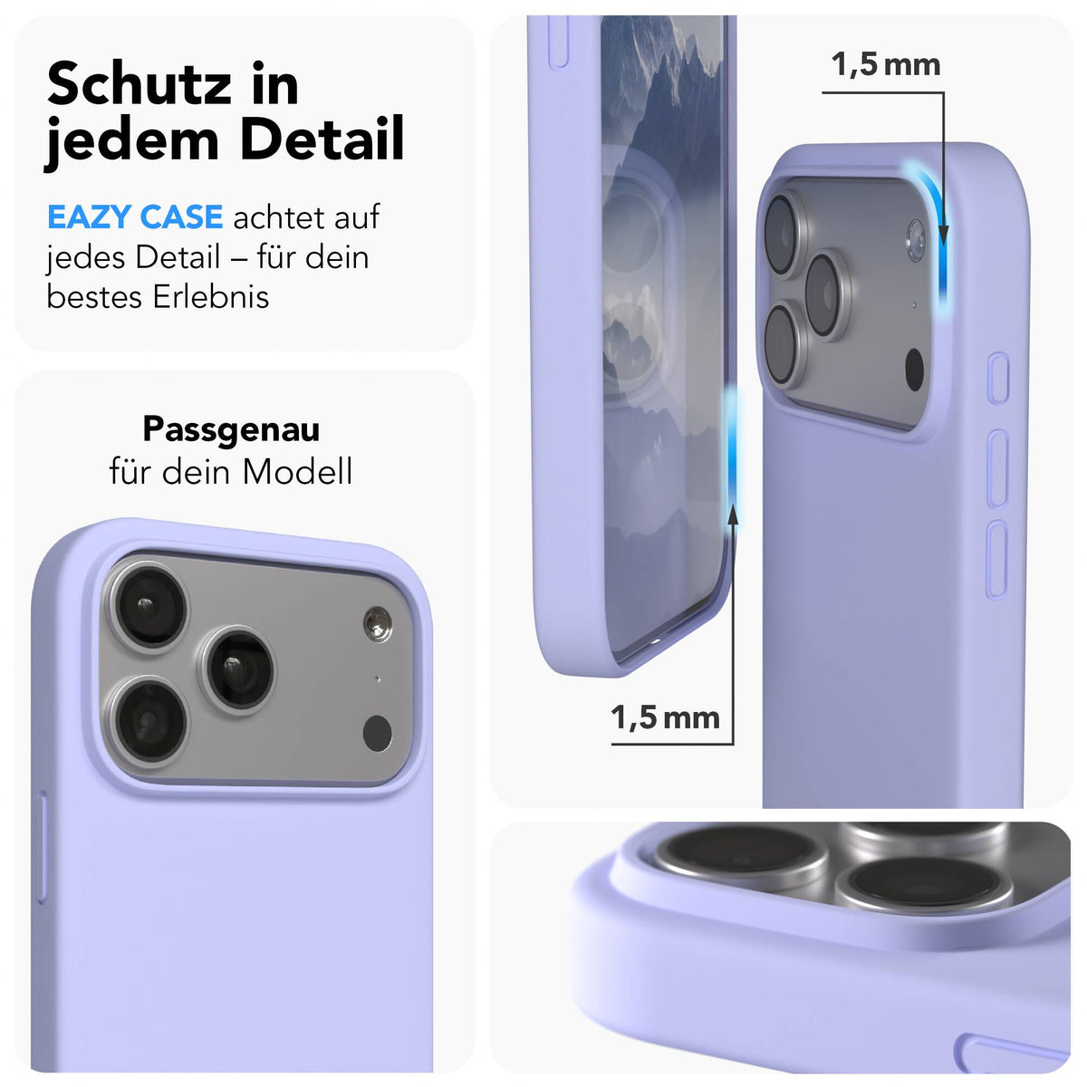 iPhone 17 Pro Max Premium Silikonhülle