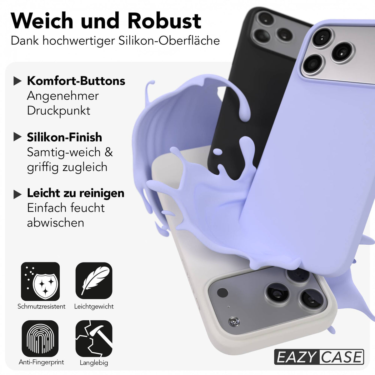iPhone 17 Pro Max Premium Silikonhülle