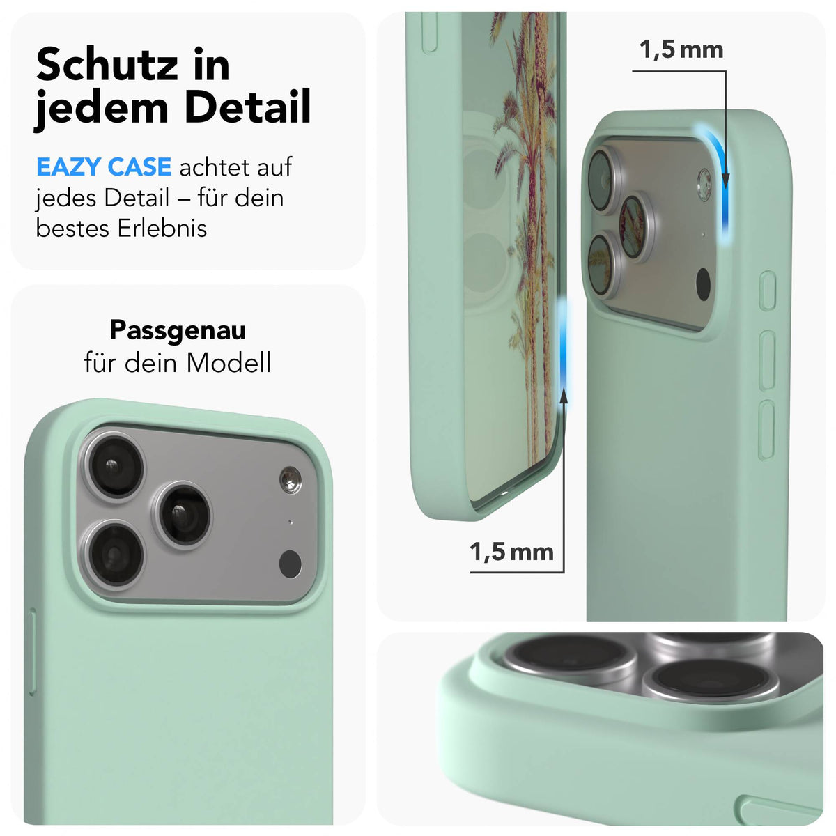 iPhone 17 Pro Max Premium Silikonhülle