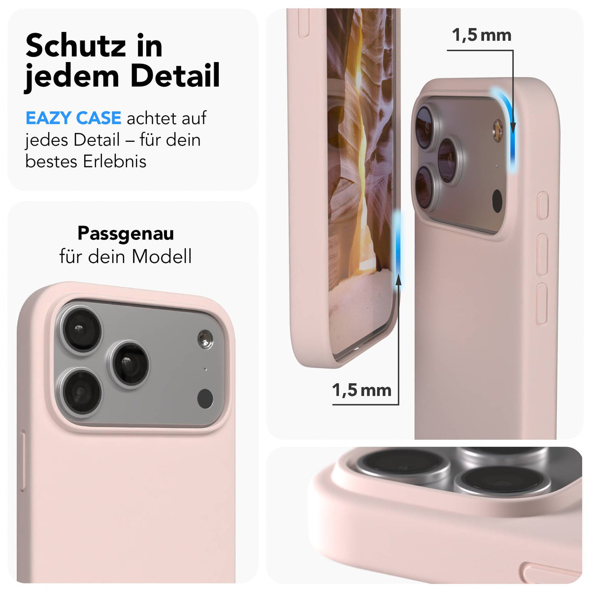 iPhone 17 Pro Max Premium Silikonhülle