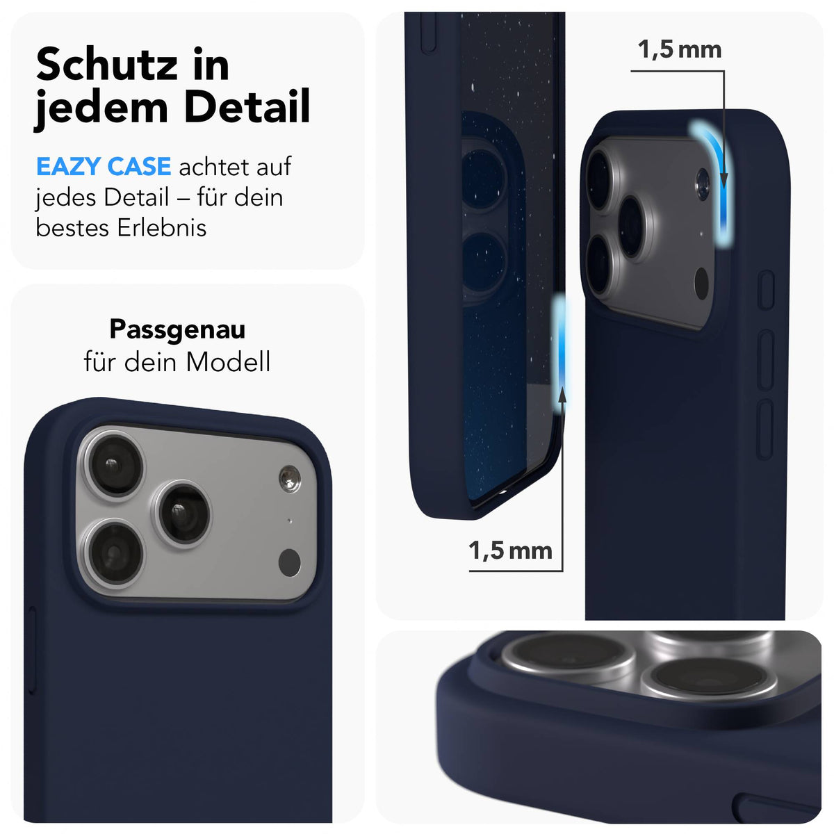 iPhone 17 Pro Max Premium Silikonhülle