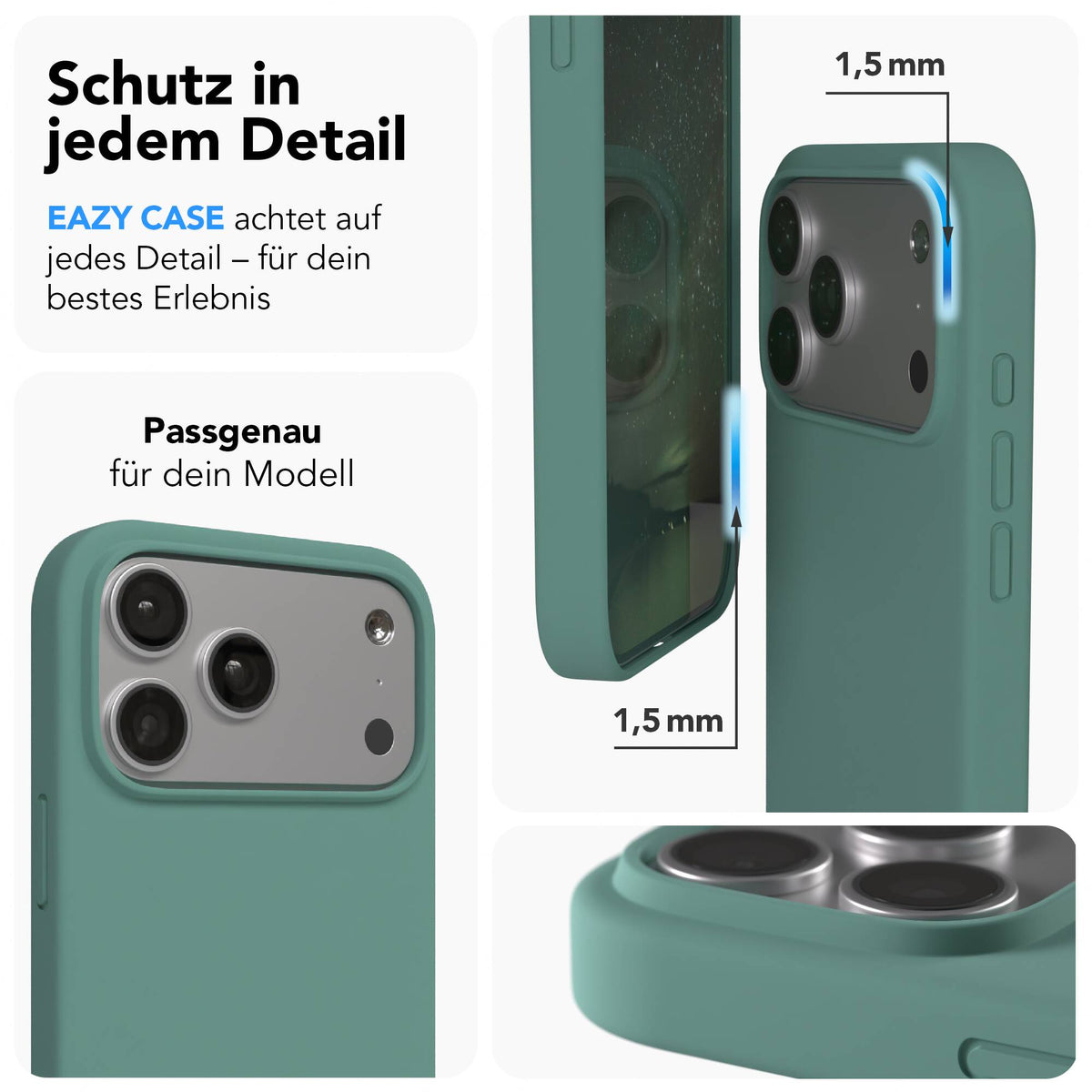 iPhone 17 Pro Max Premium Silikonhülle