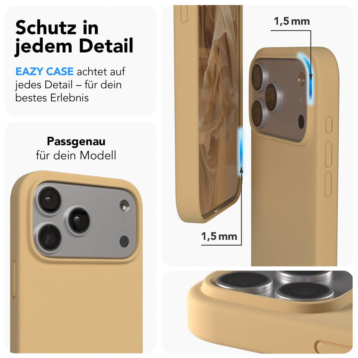 iPhone 17 Pro Max Premium Silikonhülle