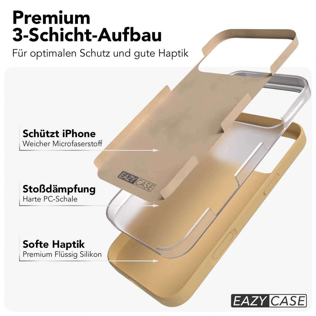 iPhone 17 Pro Max Premium Silikonhülle