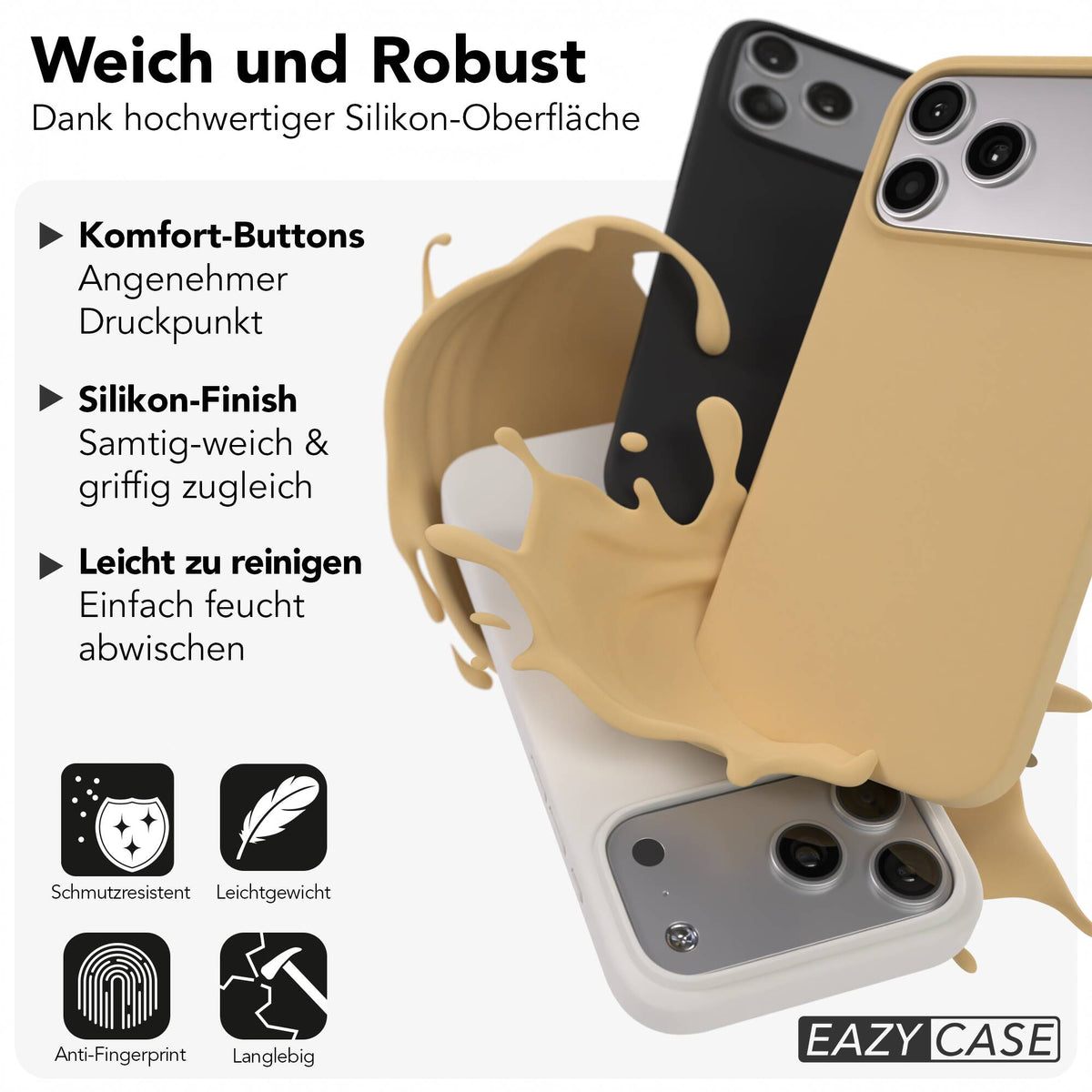 iPhone 17 Pro Max Premium Silikonhülle
