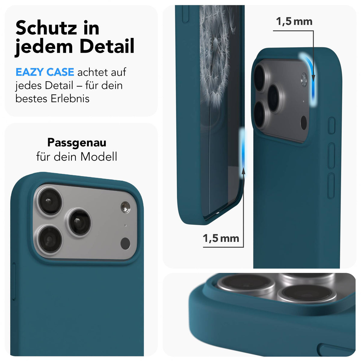 iPhone 17 Pro Max Premium Silikonhülle