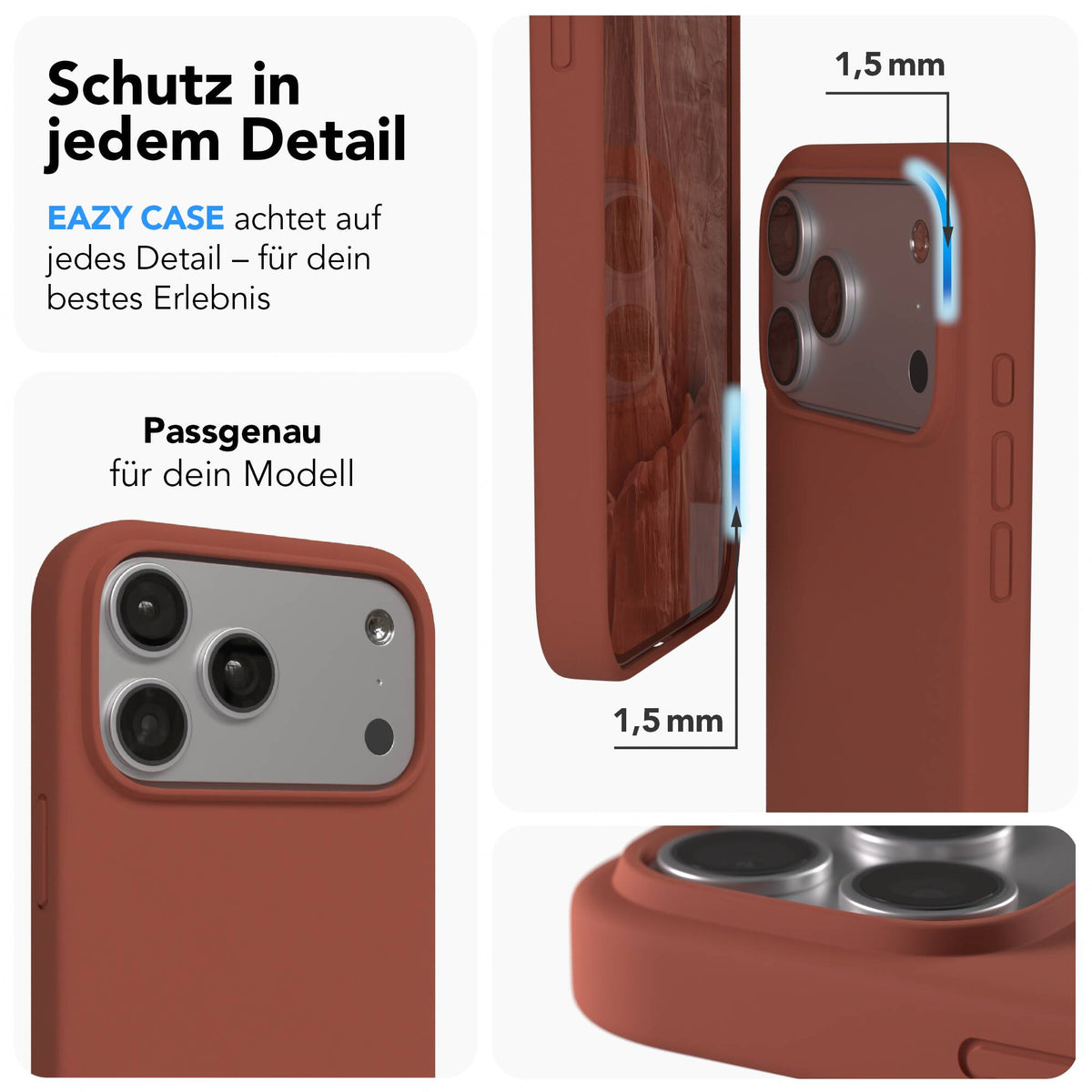 iPhone 17 Pro Max Premium Silikonhülle