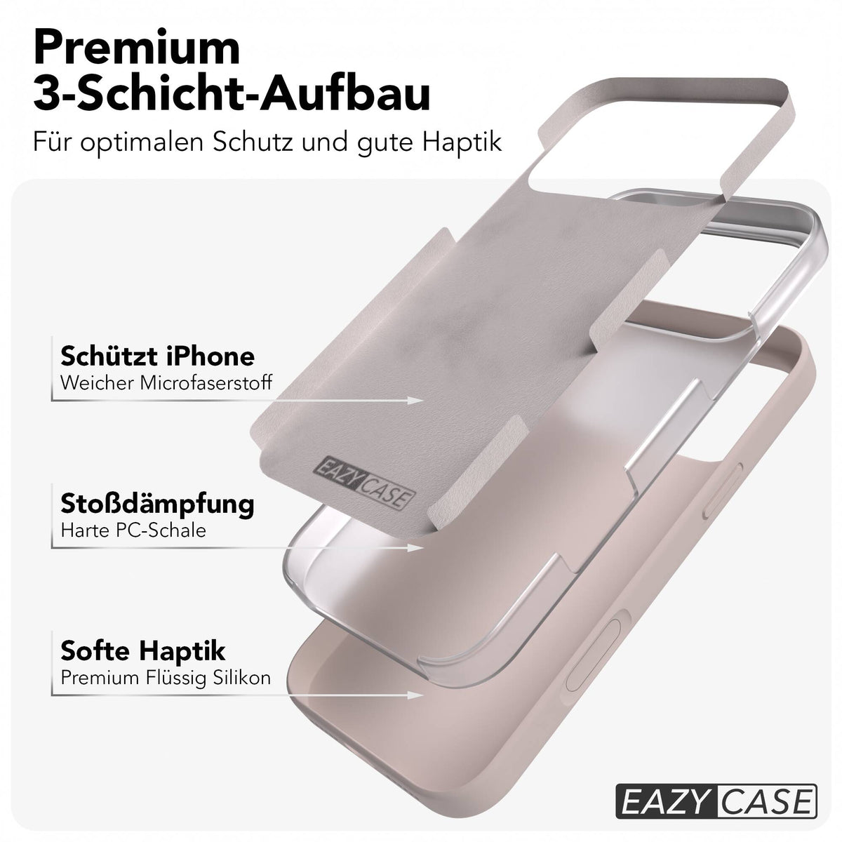 iPhone 17 Pro Max Premium Silikonhülle