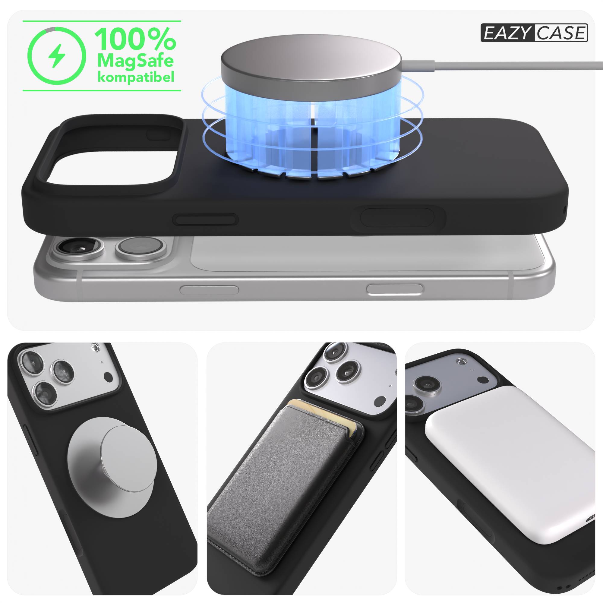 iPhone 17 Pro Max premium Silikonhülle mit MagSafe