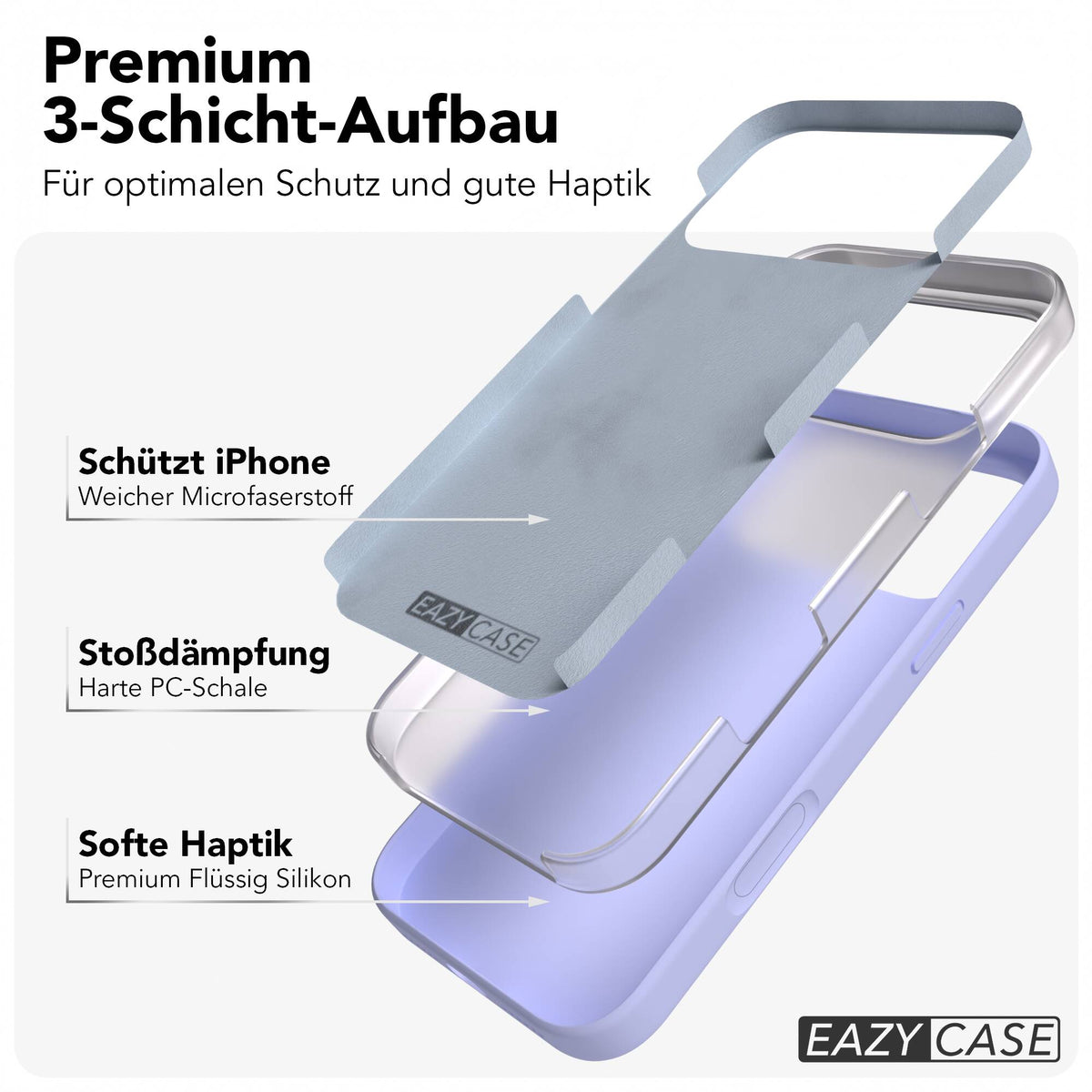 iPhone 17 Pro Max premium Silikonhülle mit MagSafe