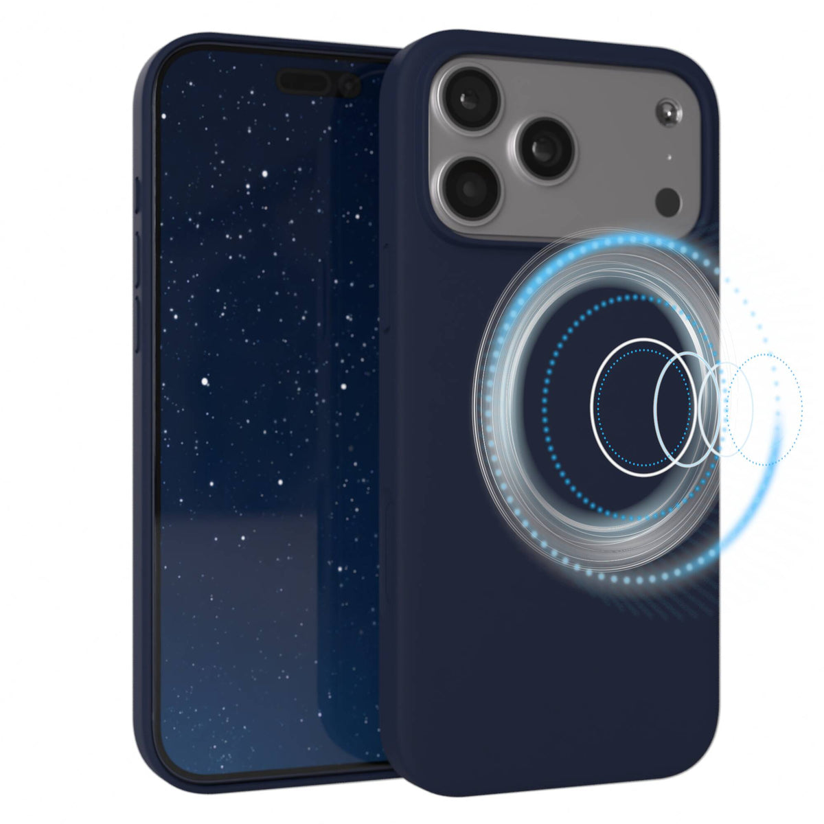 iPhone 17 Pro Max premium Silikonhülle mit MagSafe