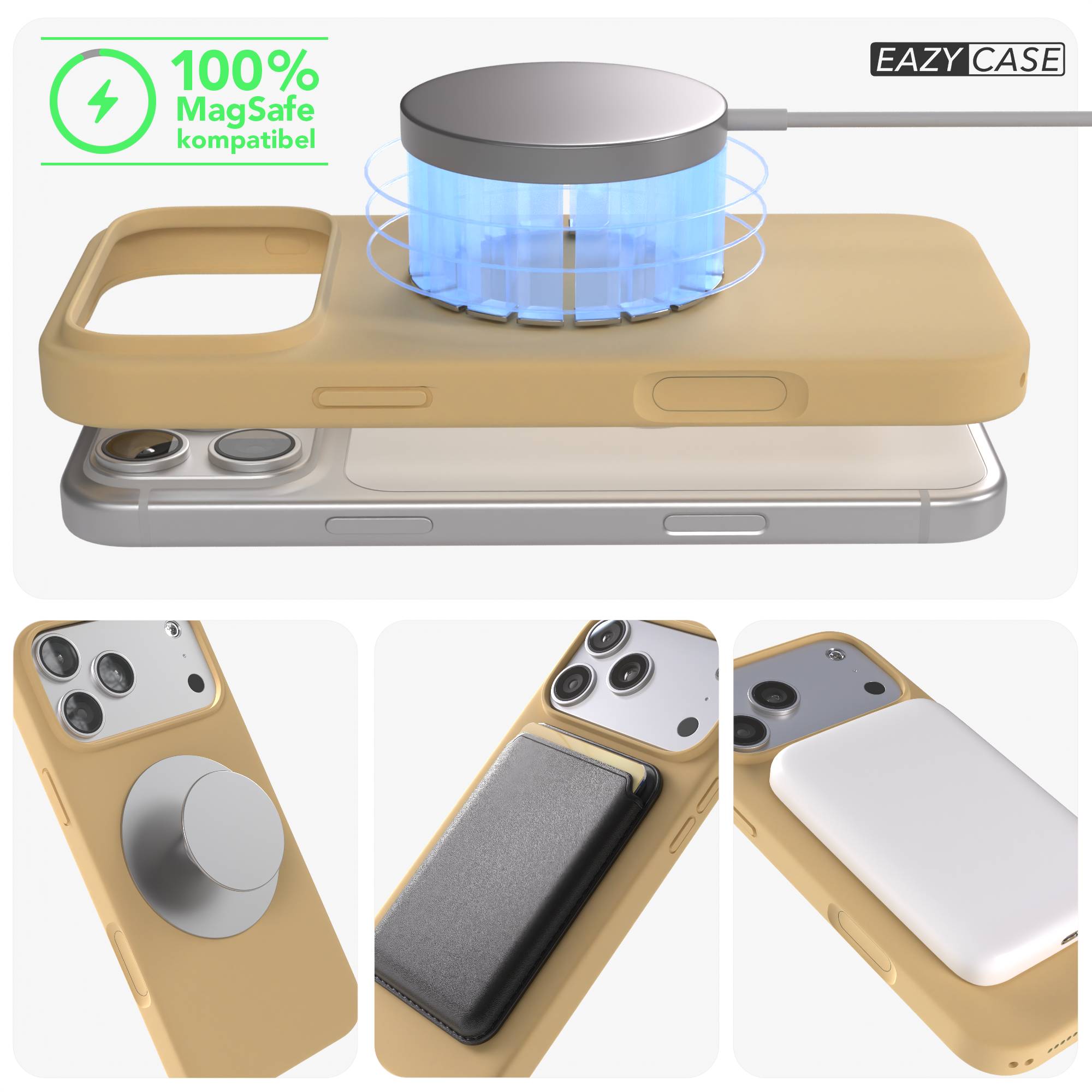 iPhone 17 Pro Max premium Silikonhülle mit MagSafe