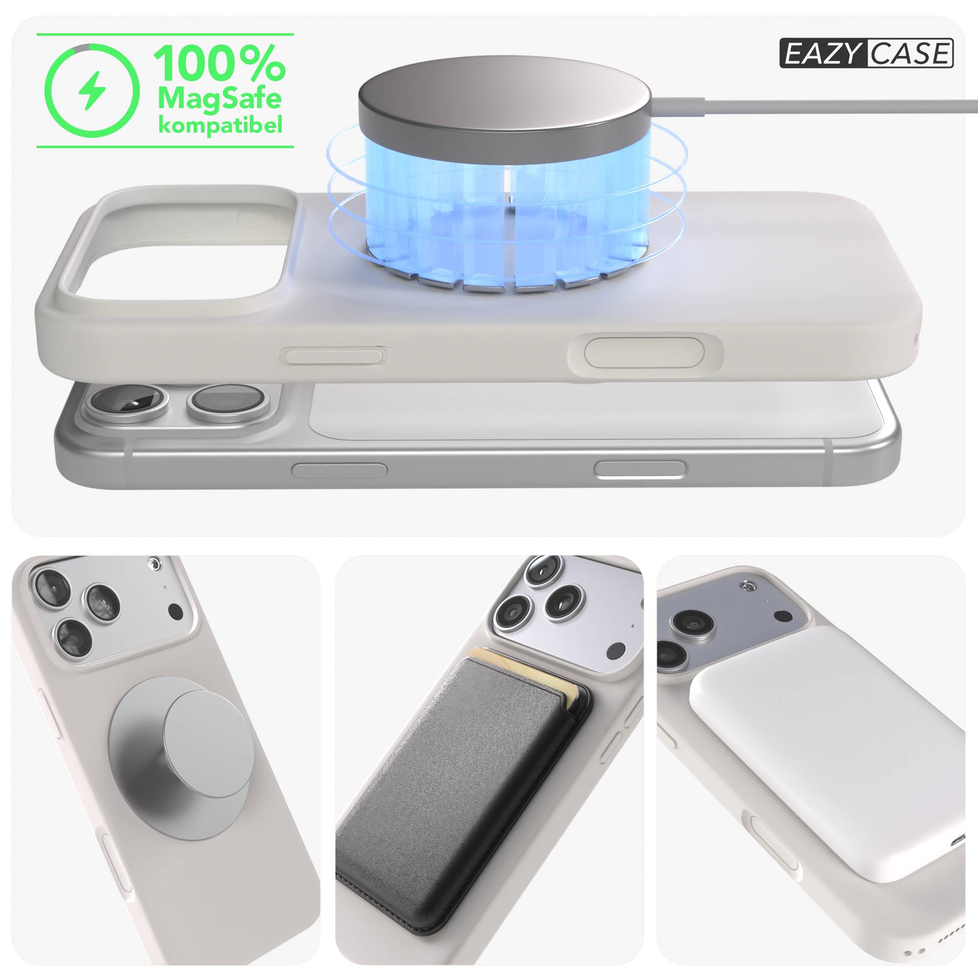 iPhone 17 Pro Max premium Silikonhülle mit MagSafe