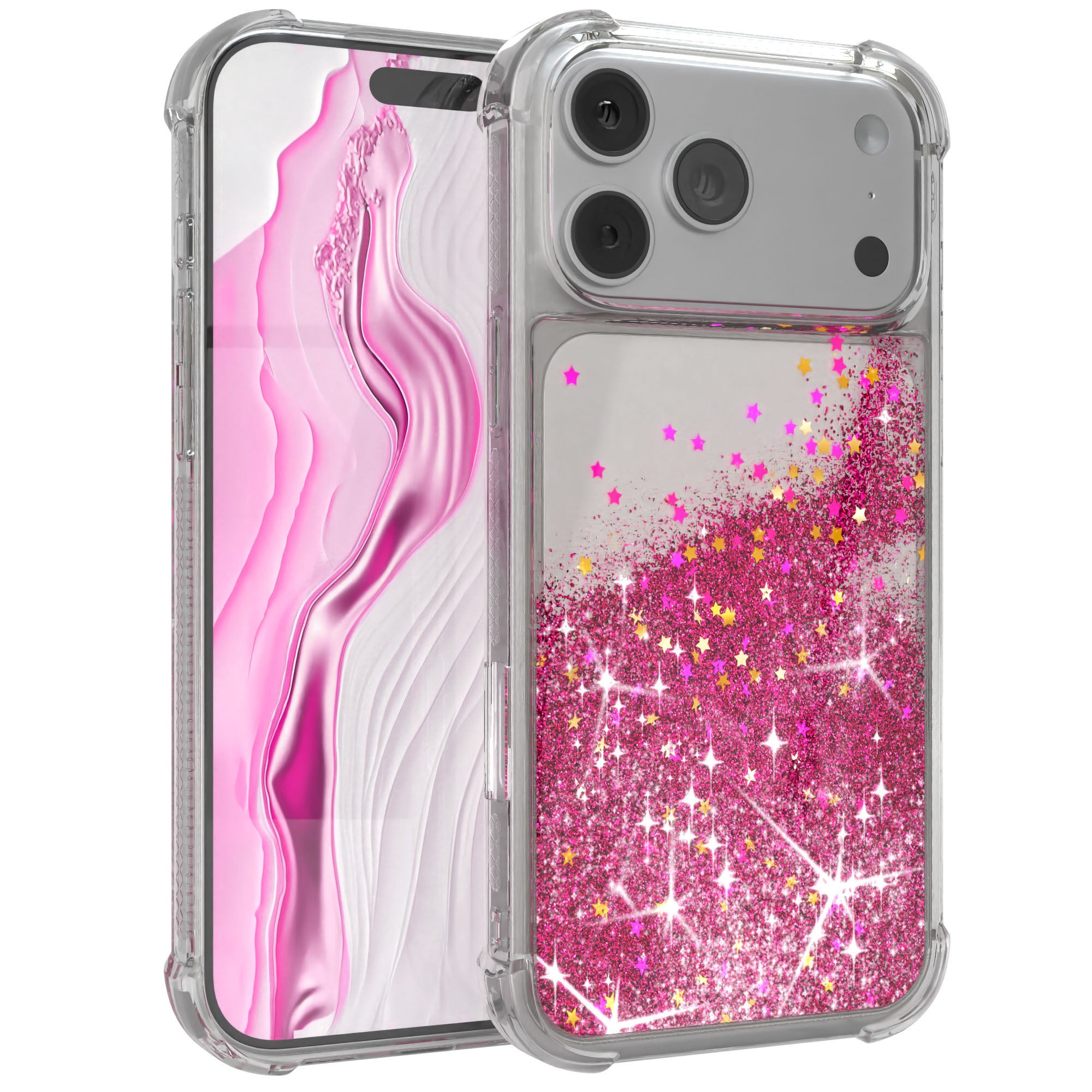 iPhone 17 Pro Max Glitzerhülle