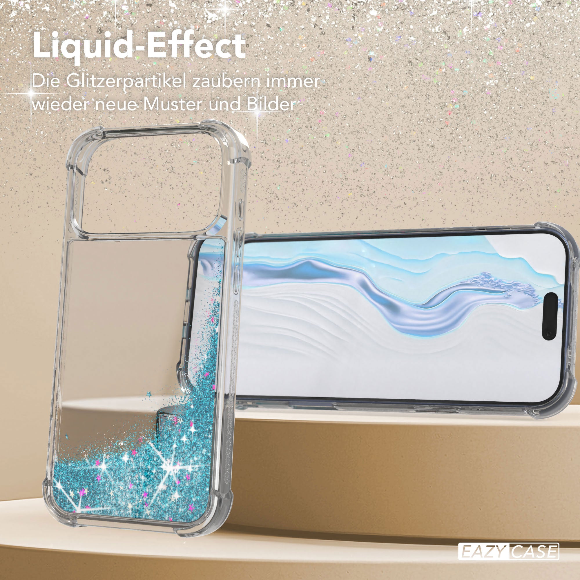 iPhone 17 Pro Max Glitzerhülle