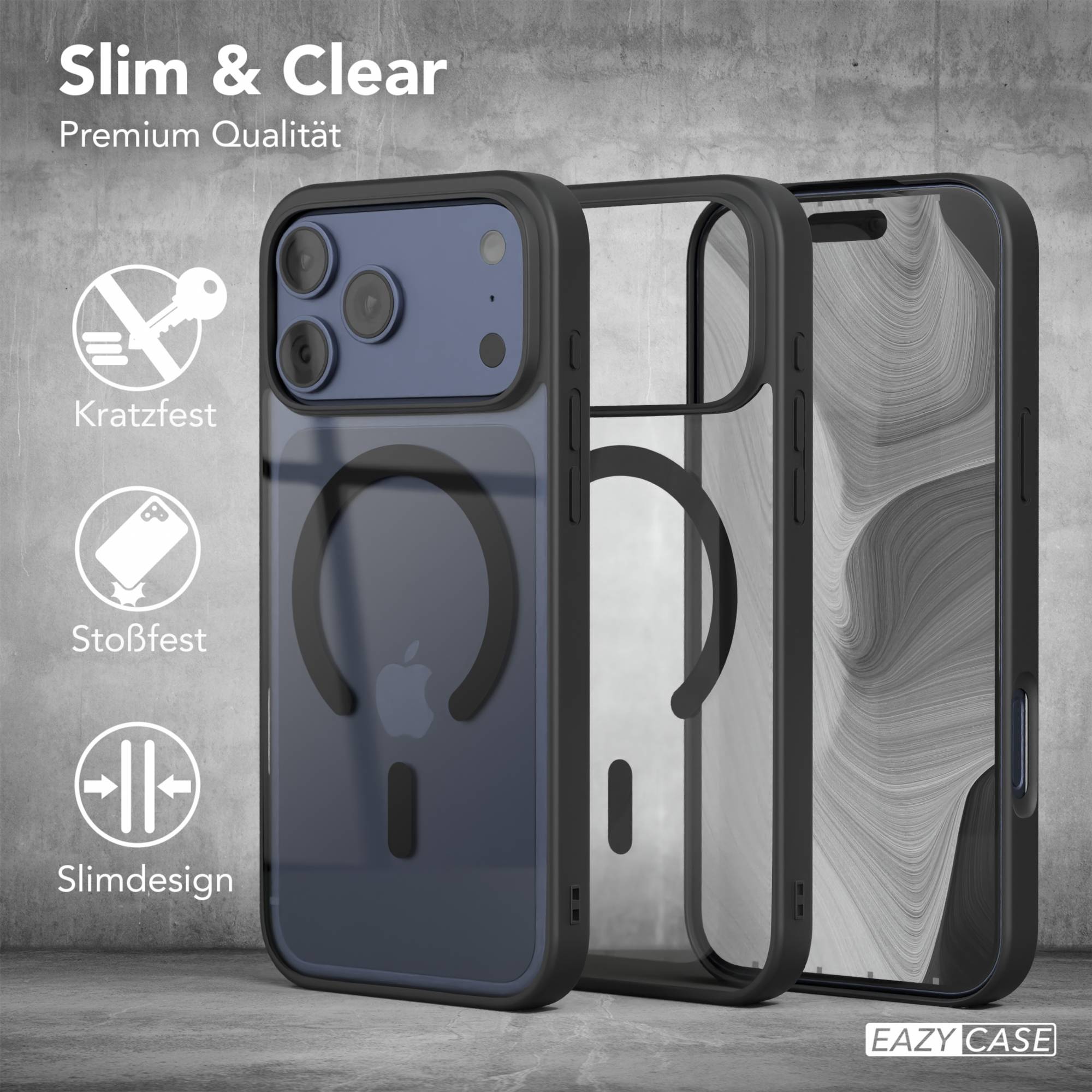 iPhone 17 Pro Max transparente Hülle mit MagSafe