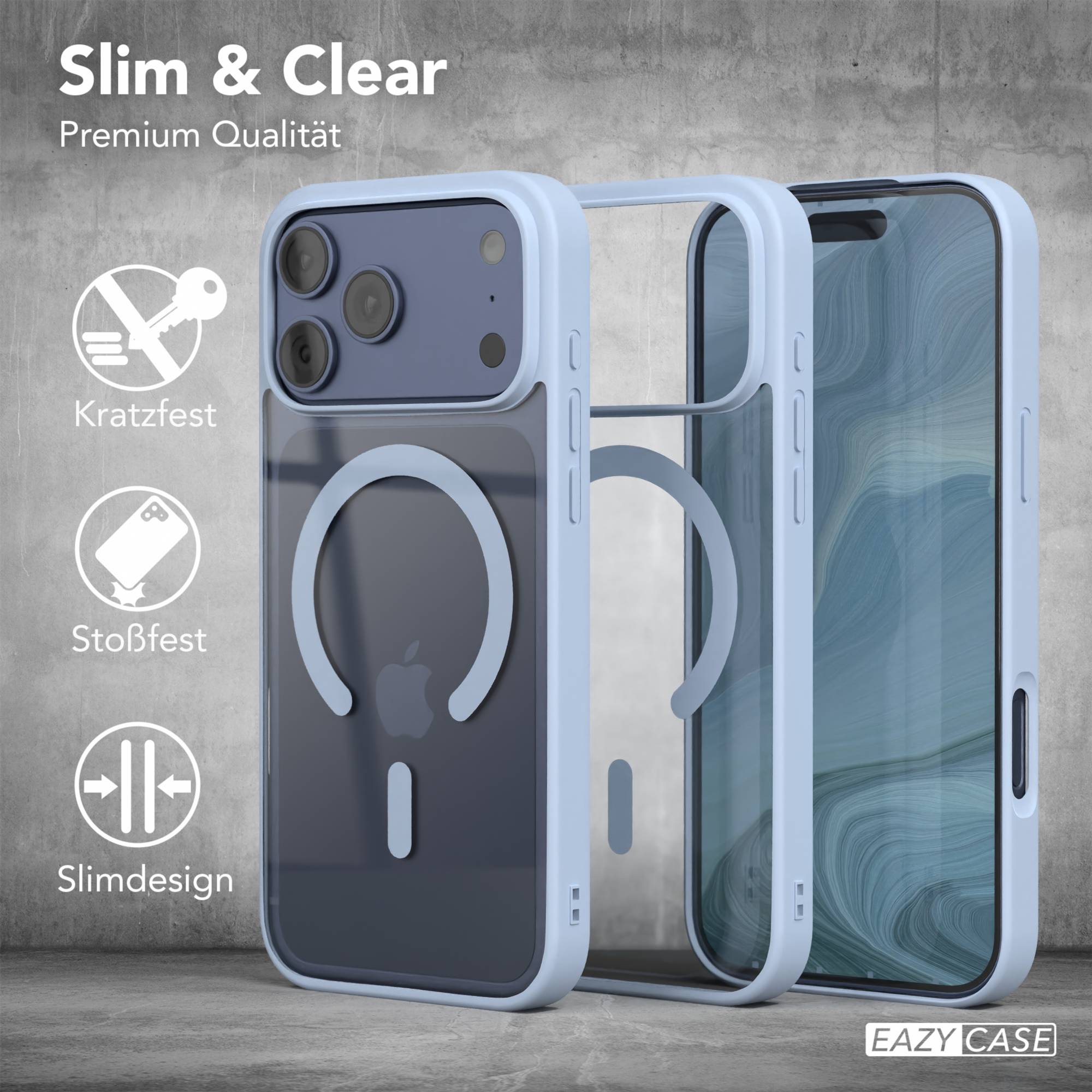 iPhone 17 Pro Max transparente Hülle mit MagSafe