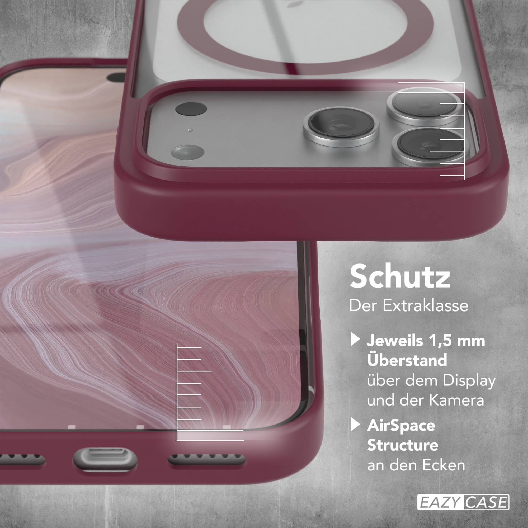 iPhone 17 Pro Max transparente Hülle mit MagSafe