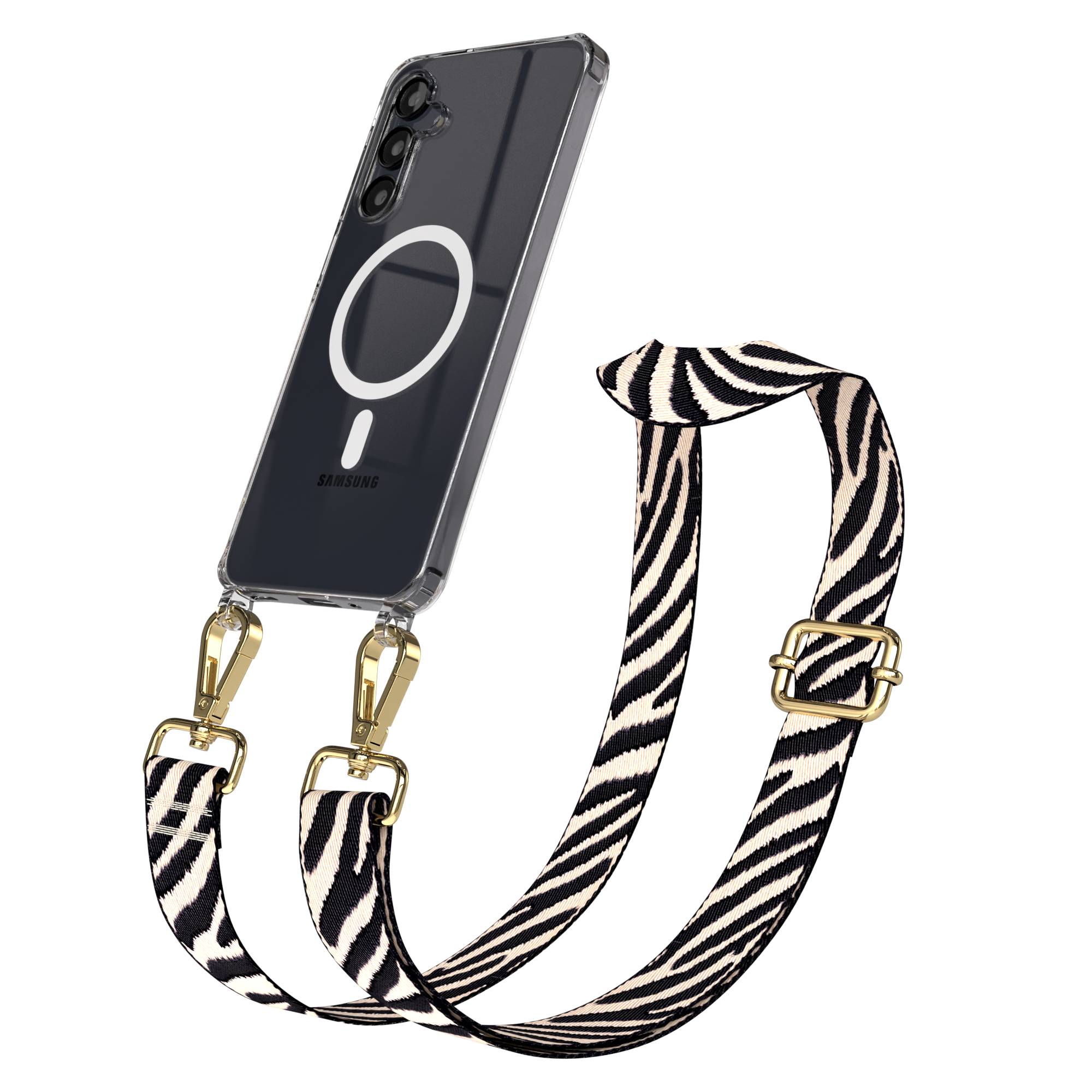 Samsung Galaxy A16 Handykette mit MagSafe und Boho Band verstellbar