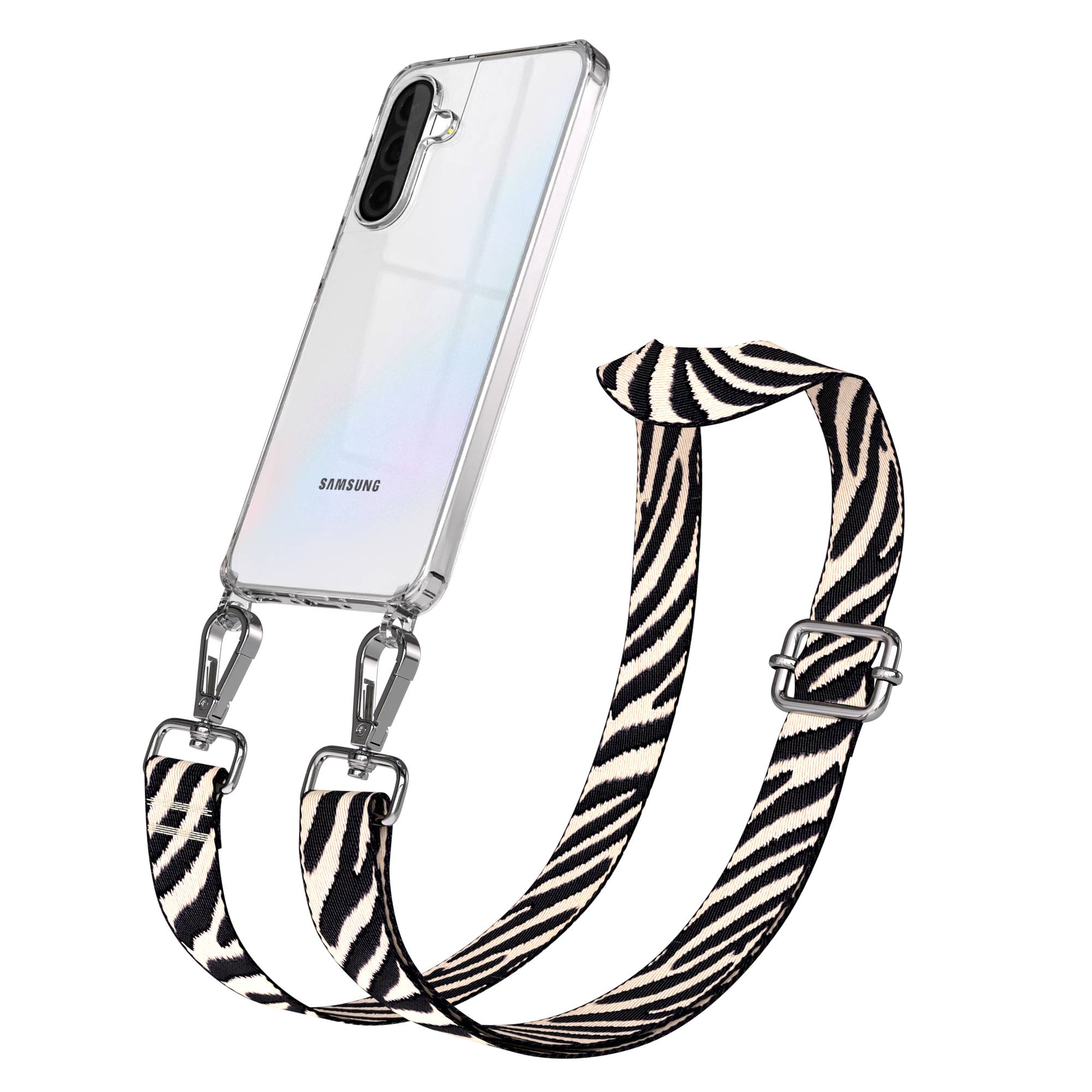Samsung Galaxy A36 Handykette mit Boho Band verstellbares Umhängeband