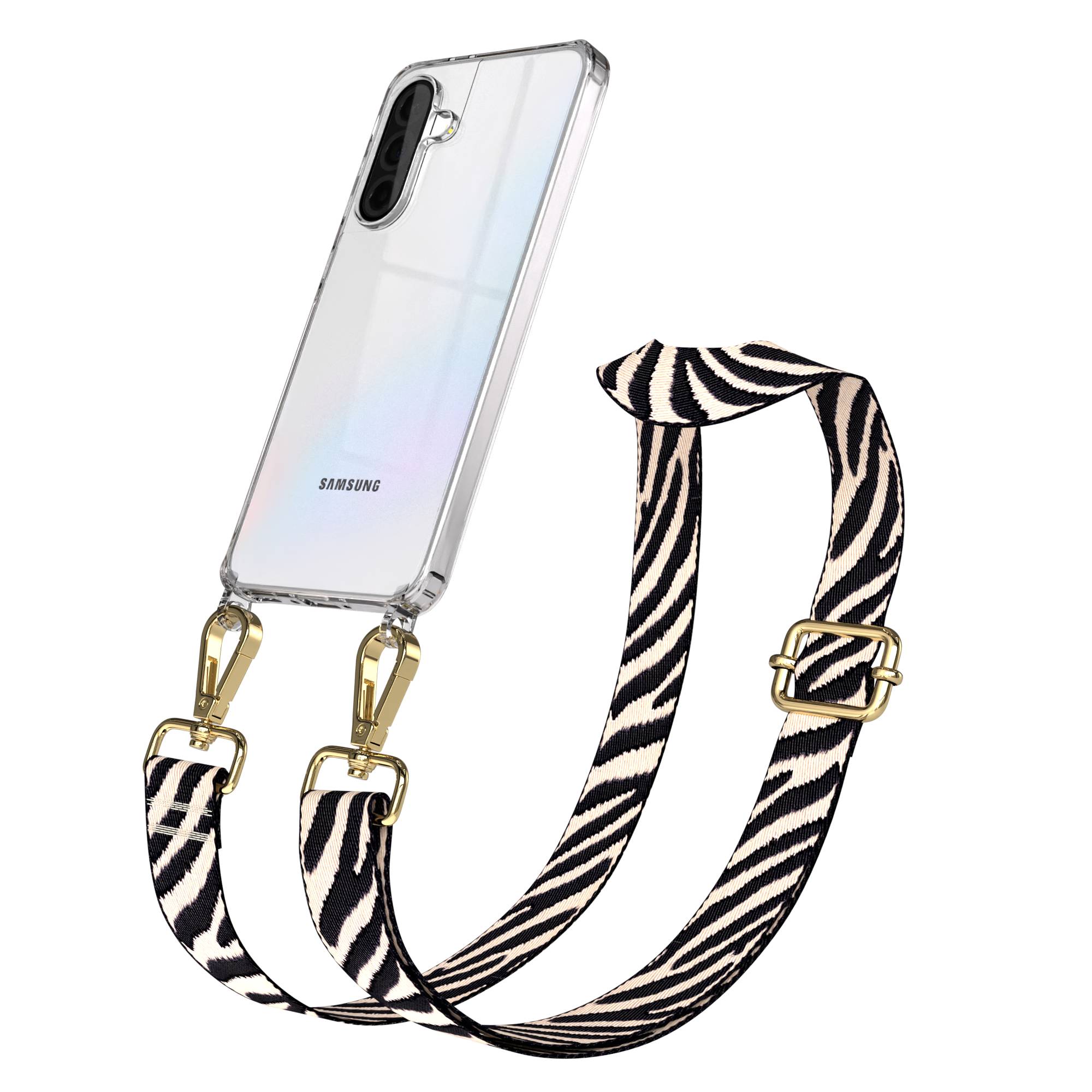 Samsung Galaxy A36 Handykette mit Boho Band verstellbares Umhängeband