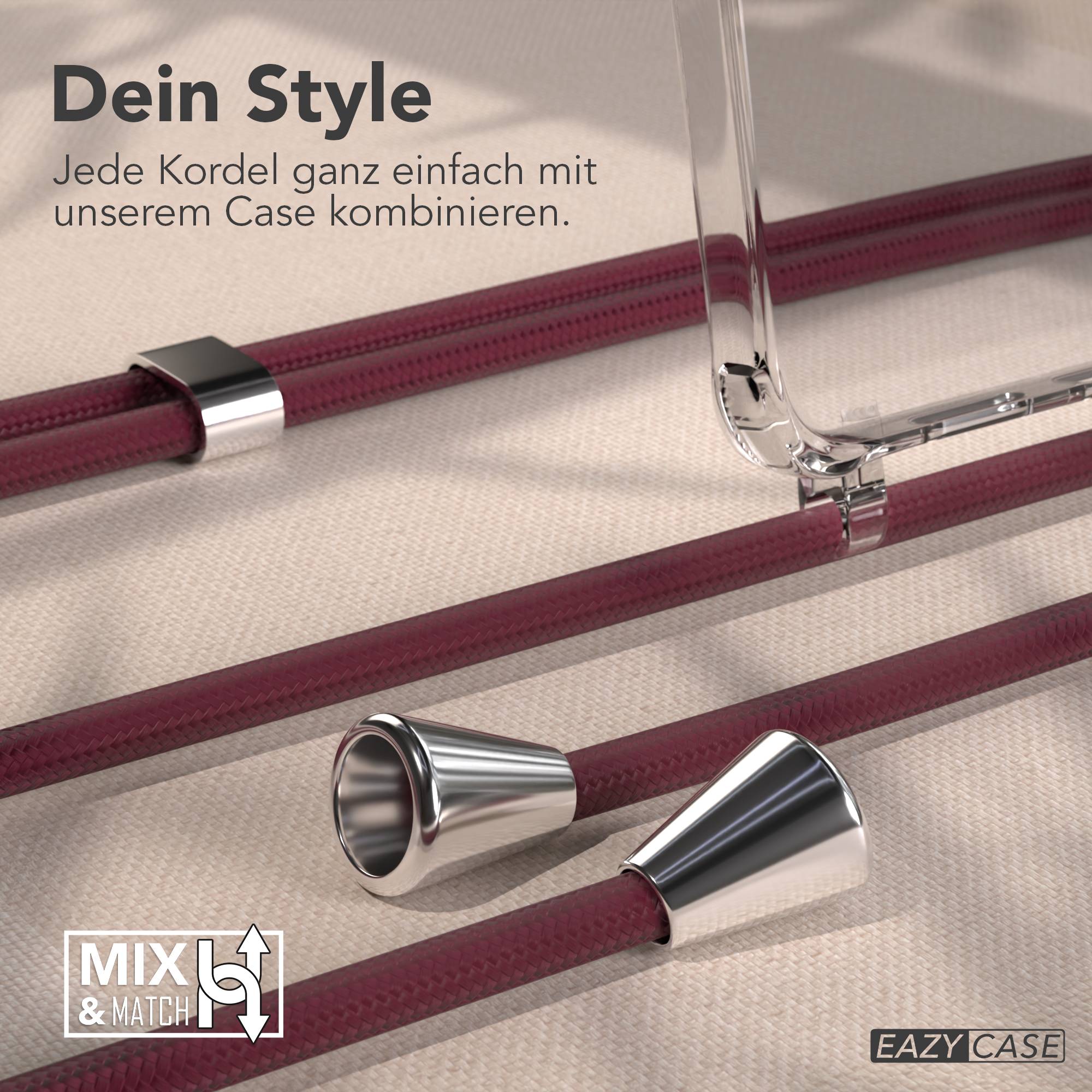 Galaxy S25 Edge transparente Hülle + Kordel