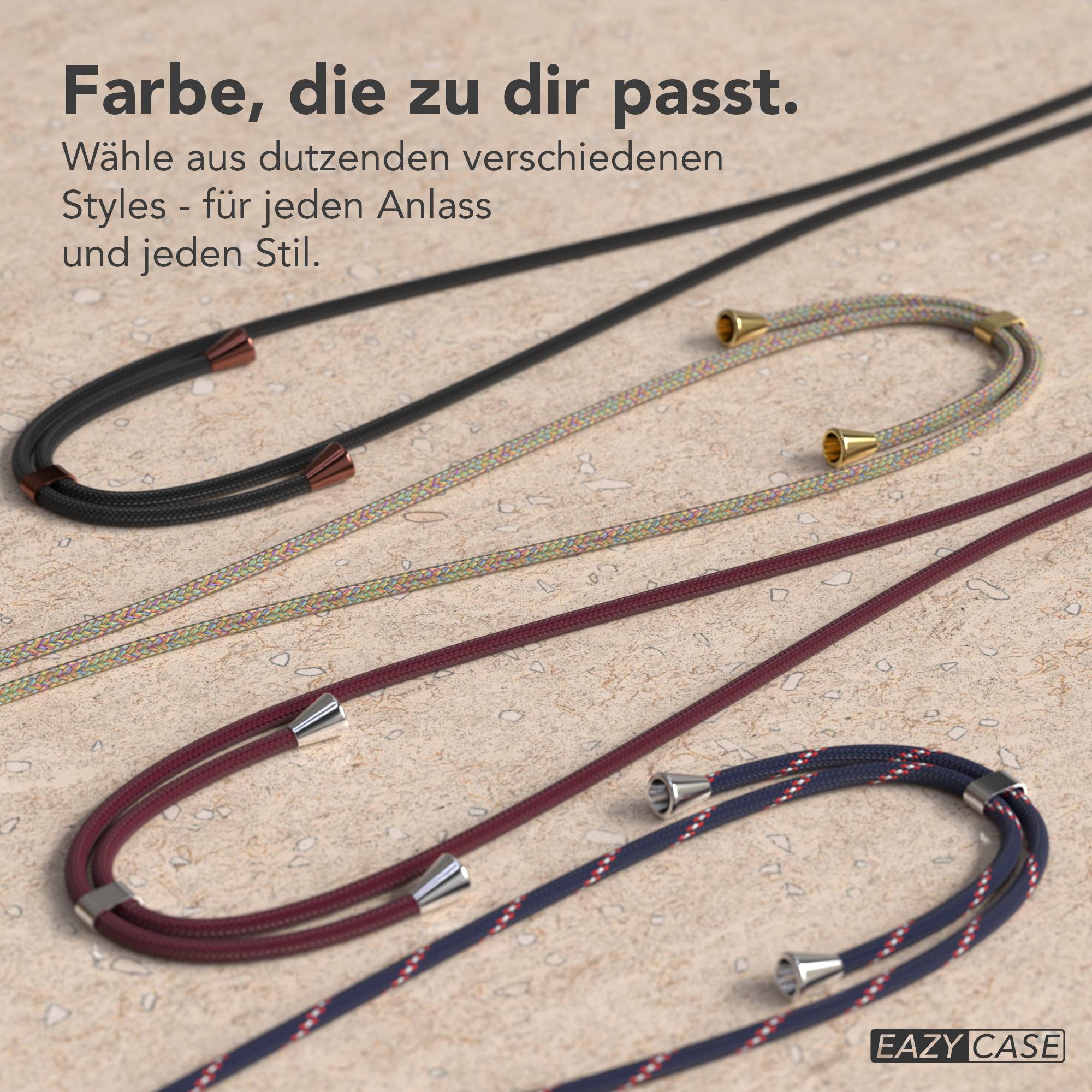 Galaxy S25 Edge transparente Hülle + Kordel