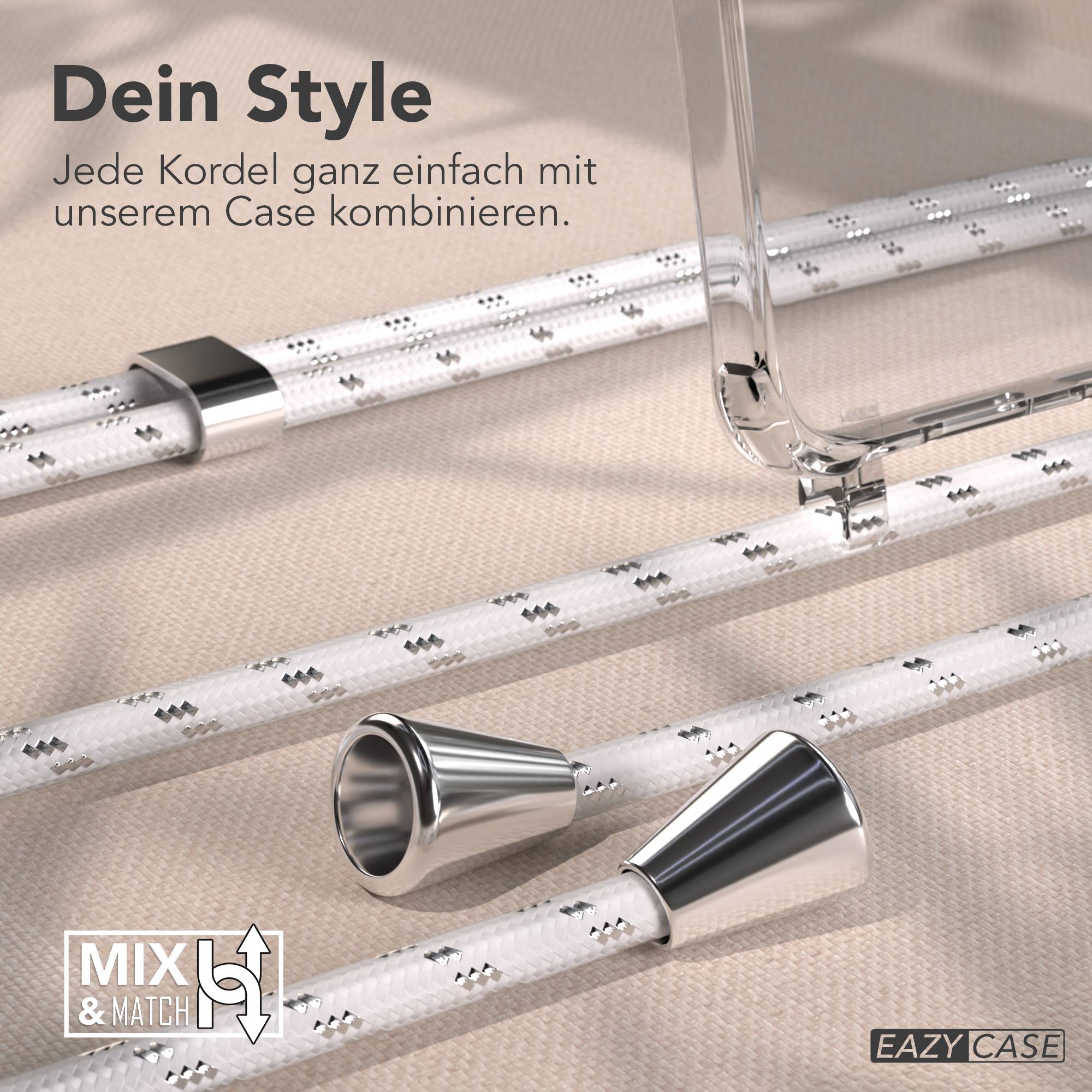 Galaxy S25 Edge transparente Hülle + Kordel