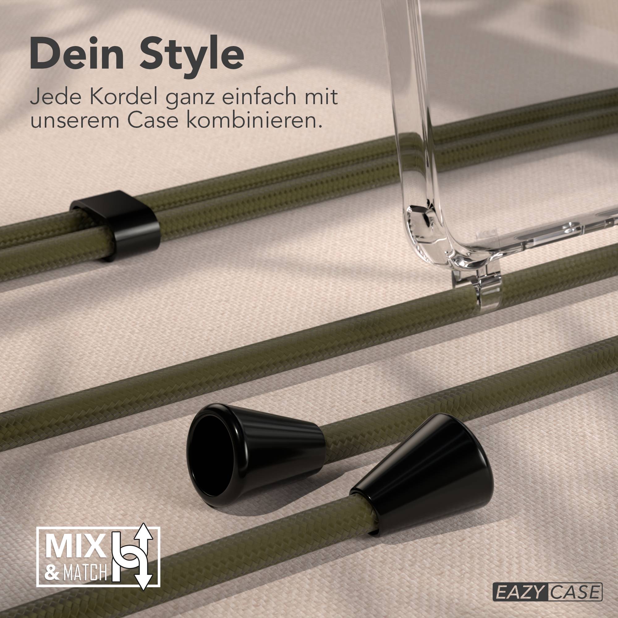 Galaxy S25 Edge transparente Hülle + Kordel