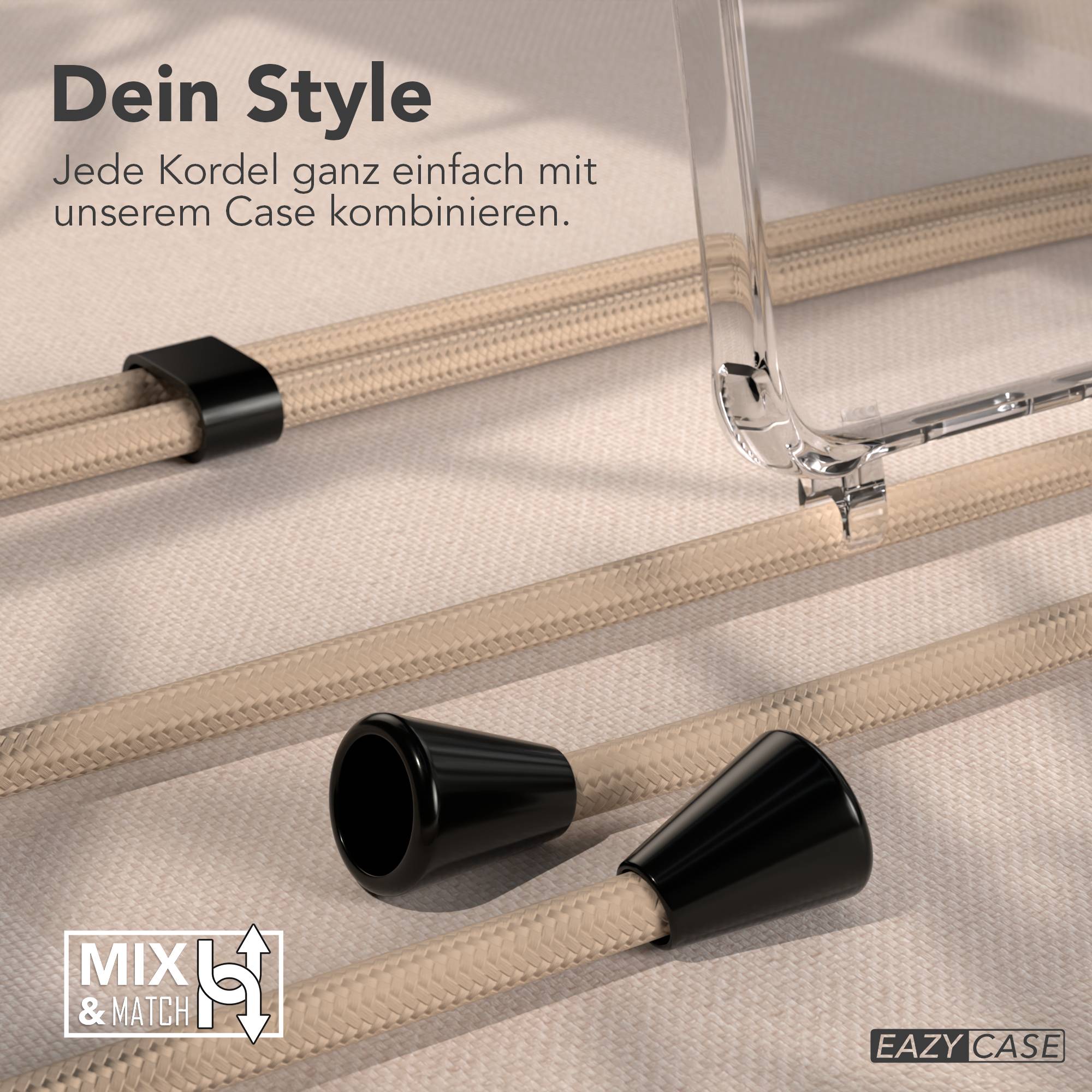 Galaxy S25 Edge transparente Hülle + Kordel